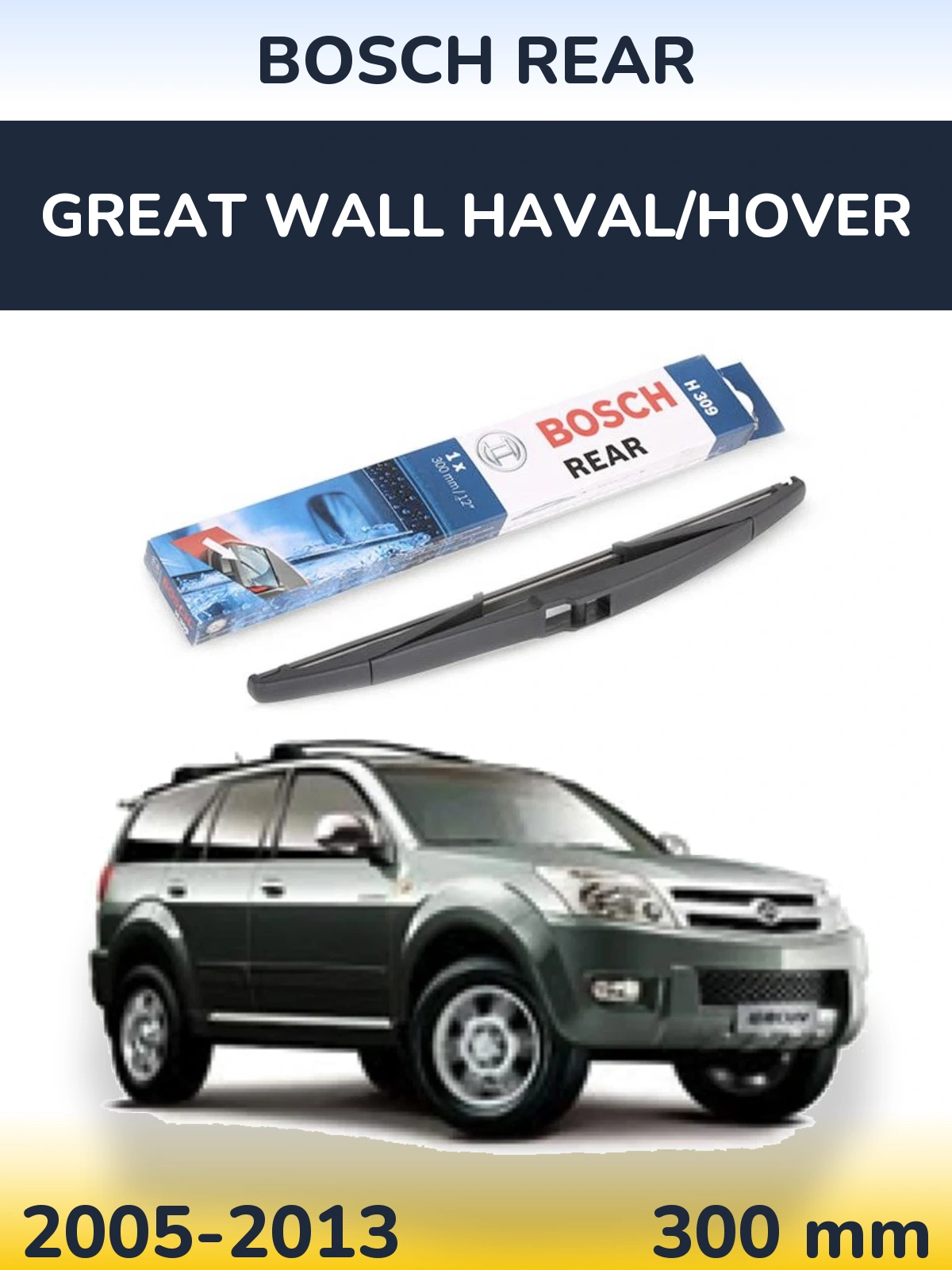 Ștergătoare BOSCH Rear pentru Great Wall Haval/Hover