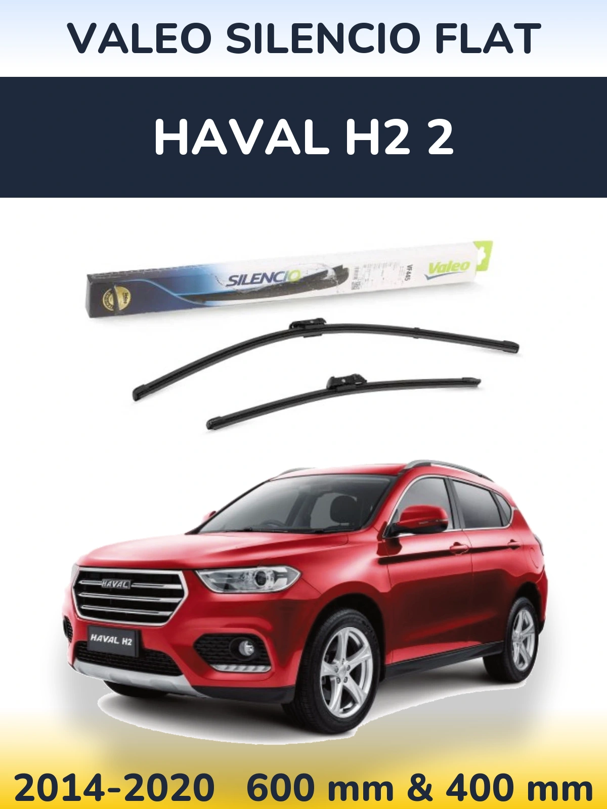 Ștergătoare Valeo Silencio Flat pentru Haval H2 2