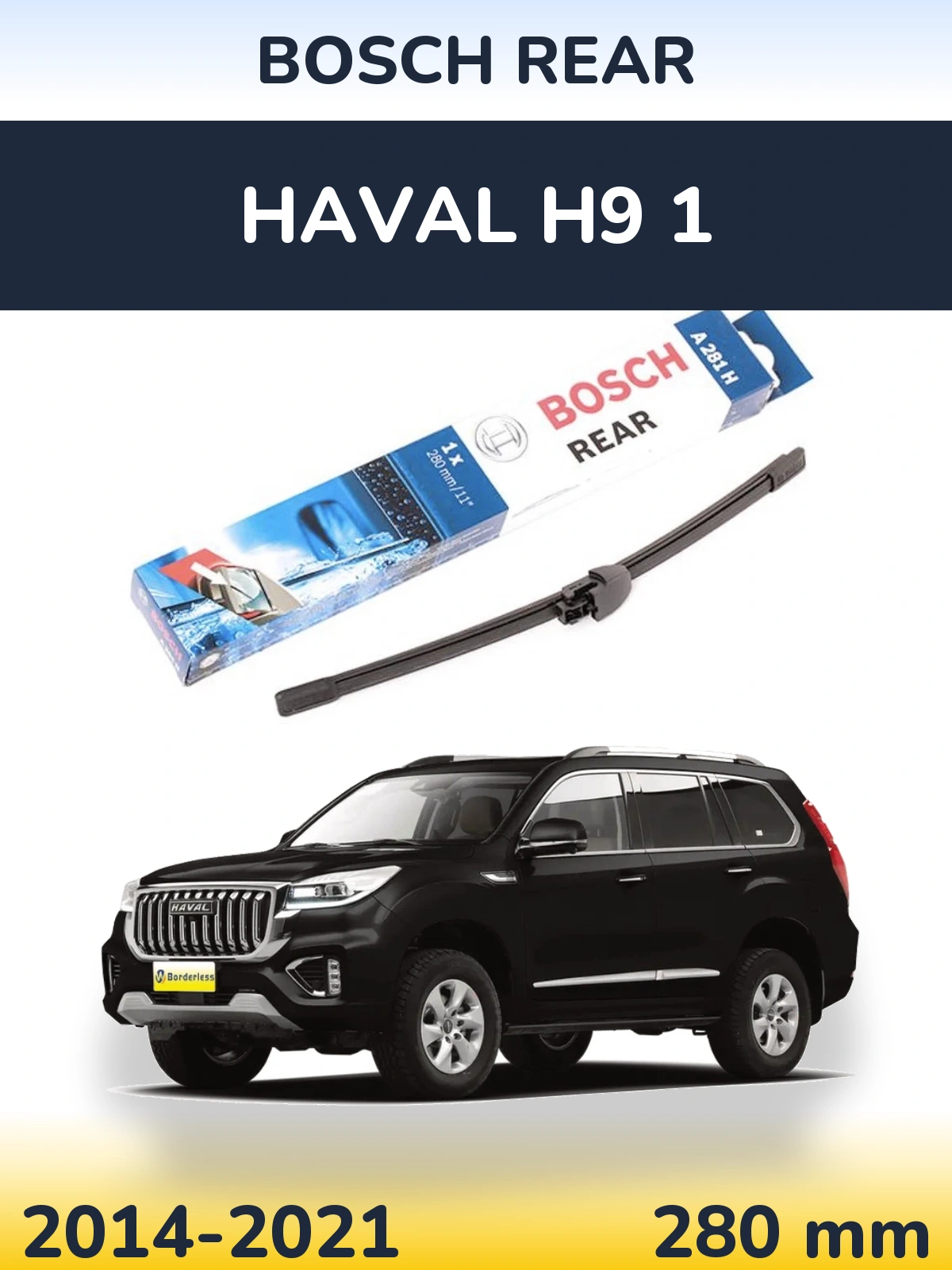 Ștergătoare BOSCH Rear pentru Haval H9 1
