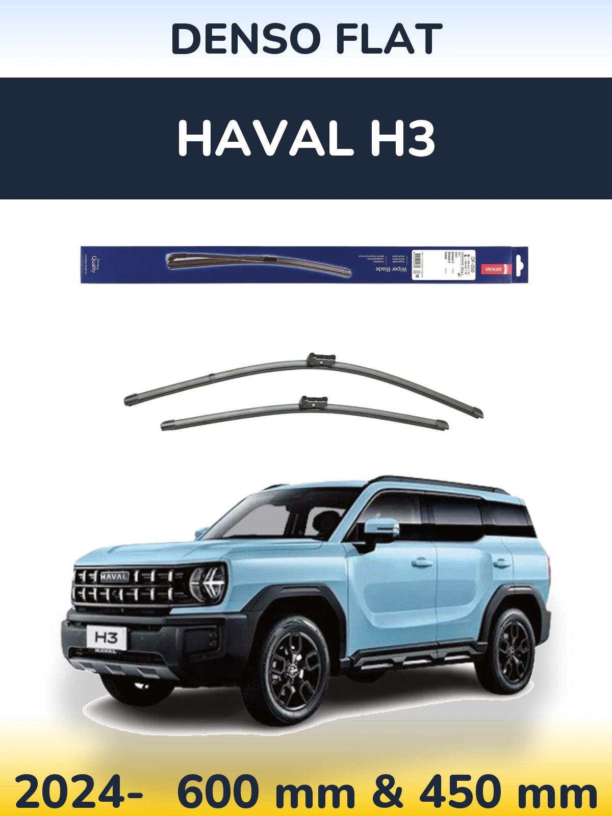 Ștergătoare Denso Flat pentru Haval H3