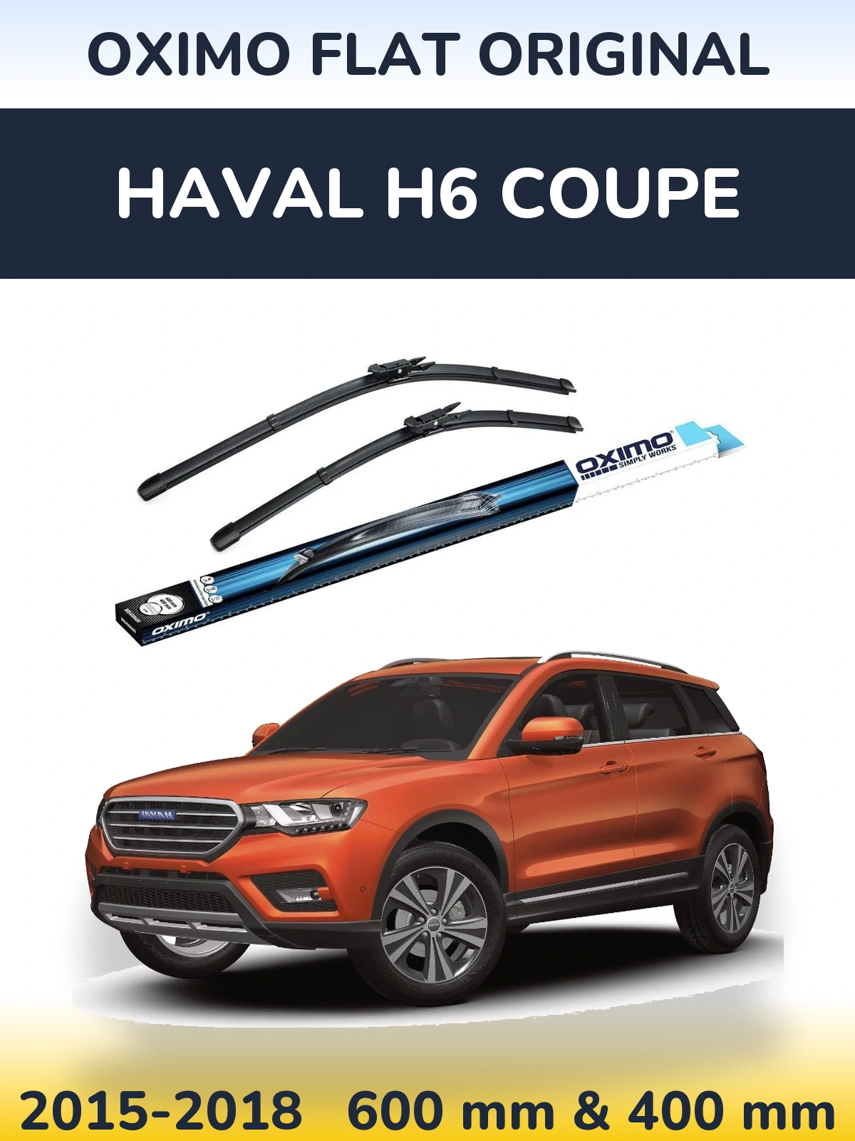 Ștergătoare Oximo Flat Original pentru Haval H6 coupe