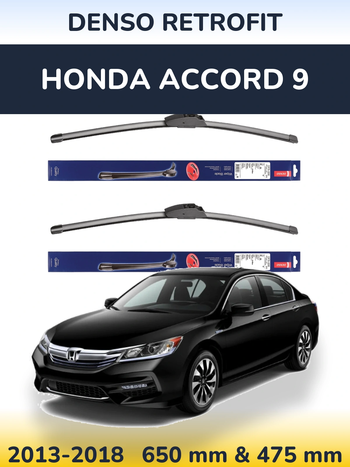 Ștergătoare Denso Retrofit pentru Honda Accord 9