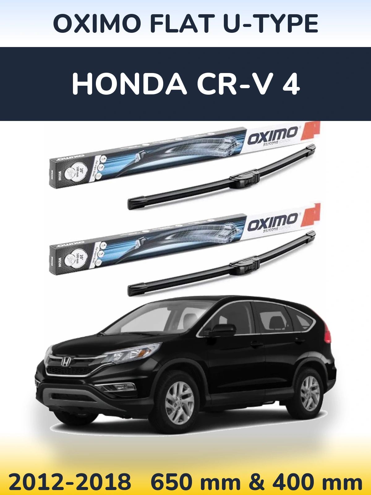 Ștergătoare Oximo Flat U-type pentru Honda CR-V 4
