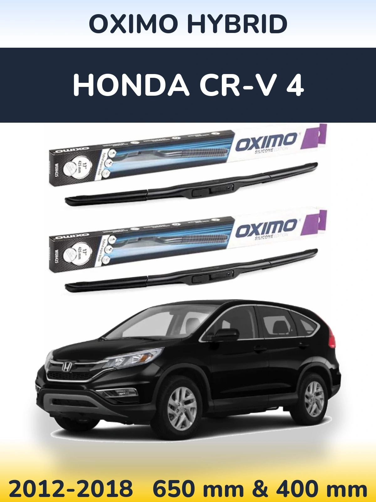 Ștergătoare Oximo Hybrid pentru Honda CR-V 4