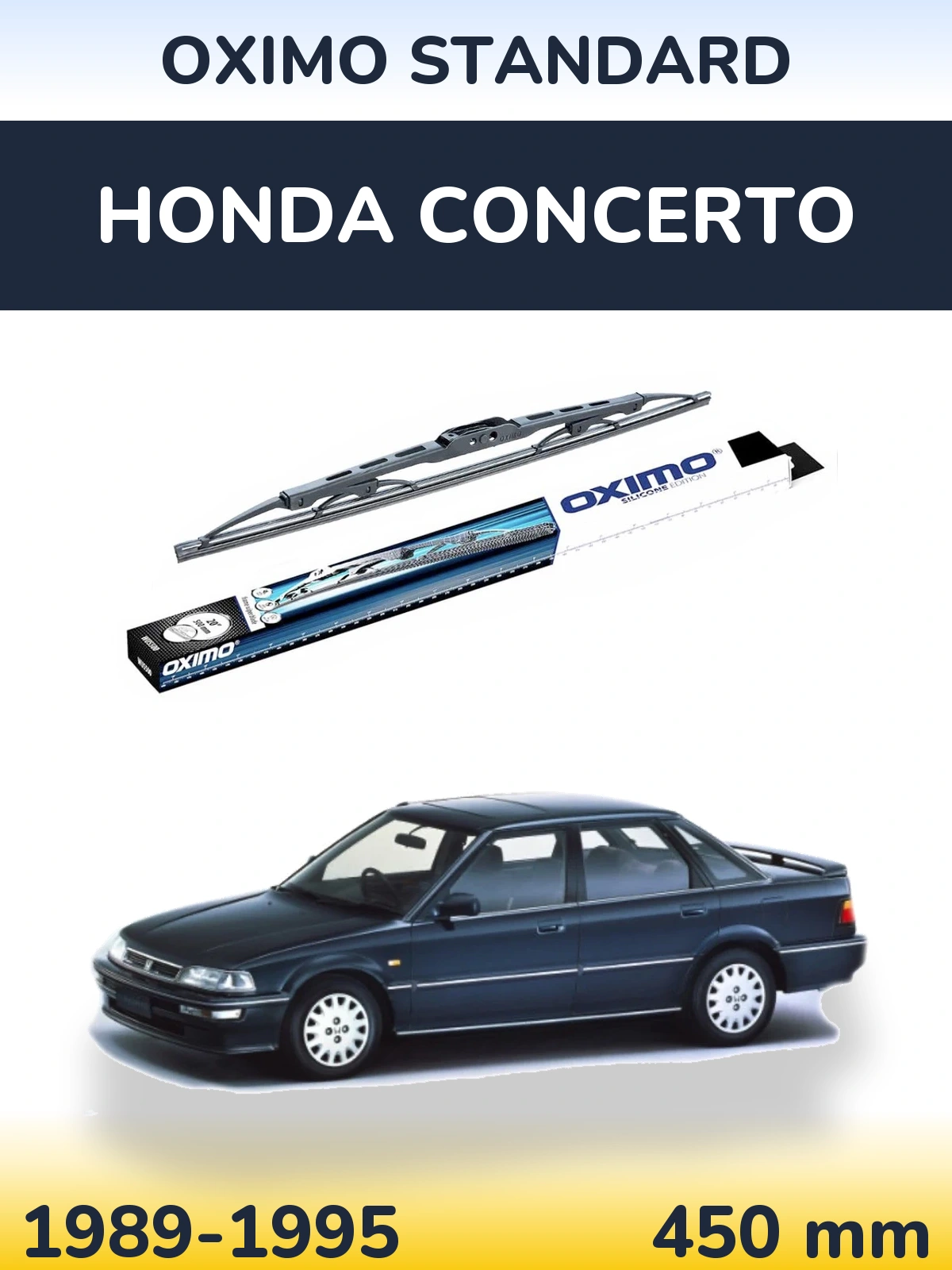 Ștergătoare Oximo Standard pentru Honda Concerto