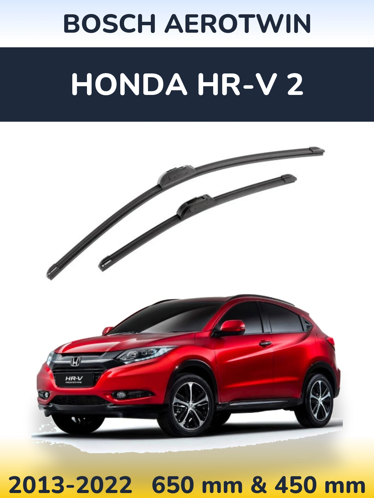 Ștergătoare BOSCH AeroTwin pentru Honda HR-V 2