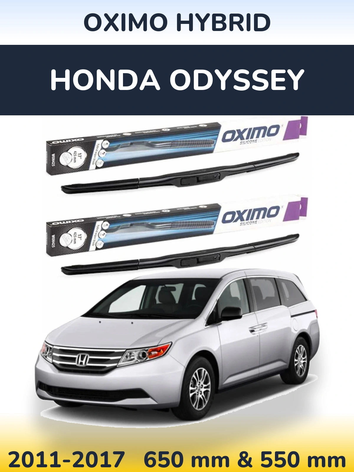 Ștergătoare Oximo Hybrid pentru Honda Odyssey