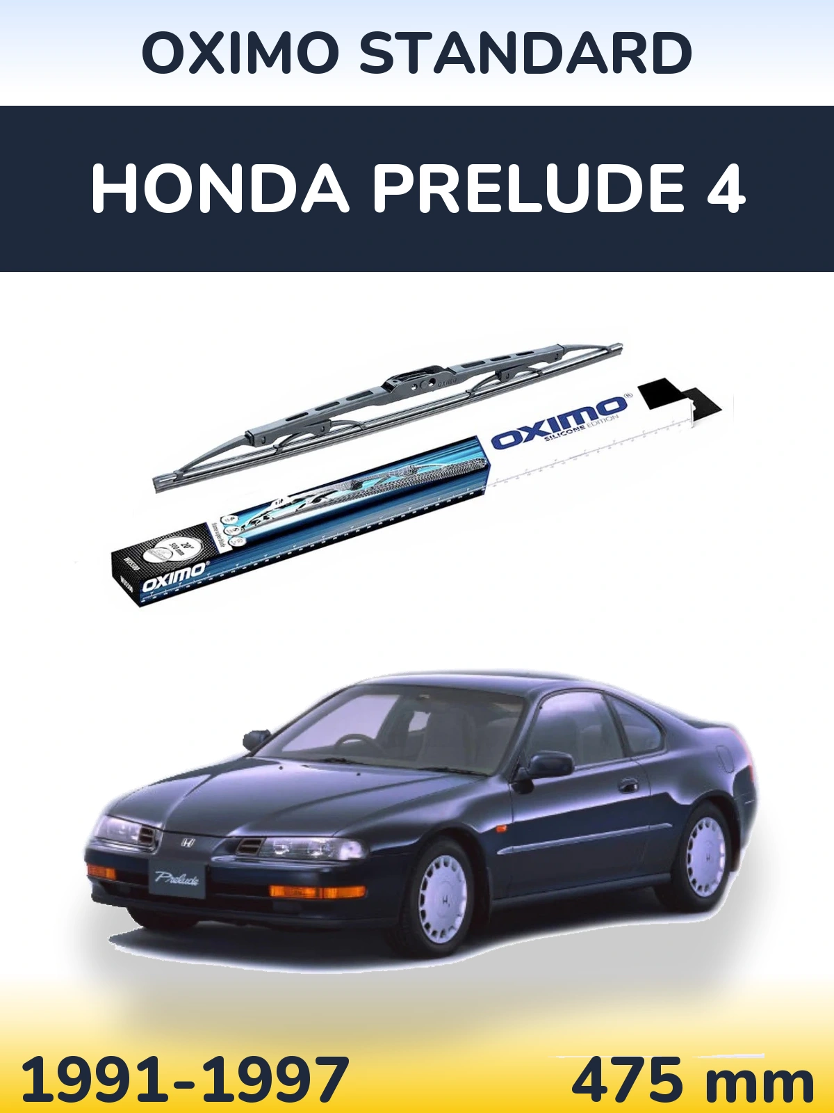 Ștergătoare Oximo Standard pentru Honda Prelude 4