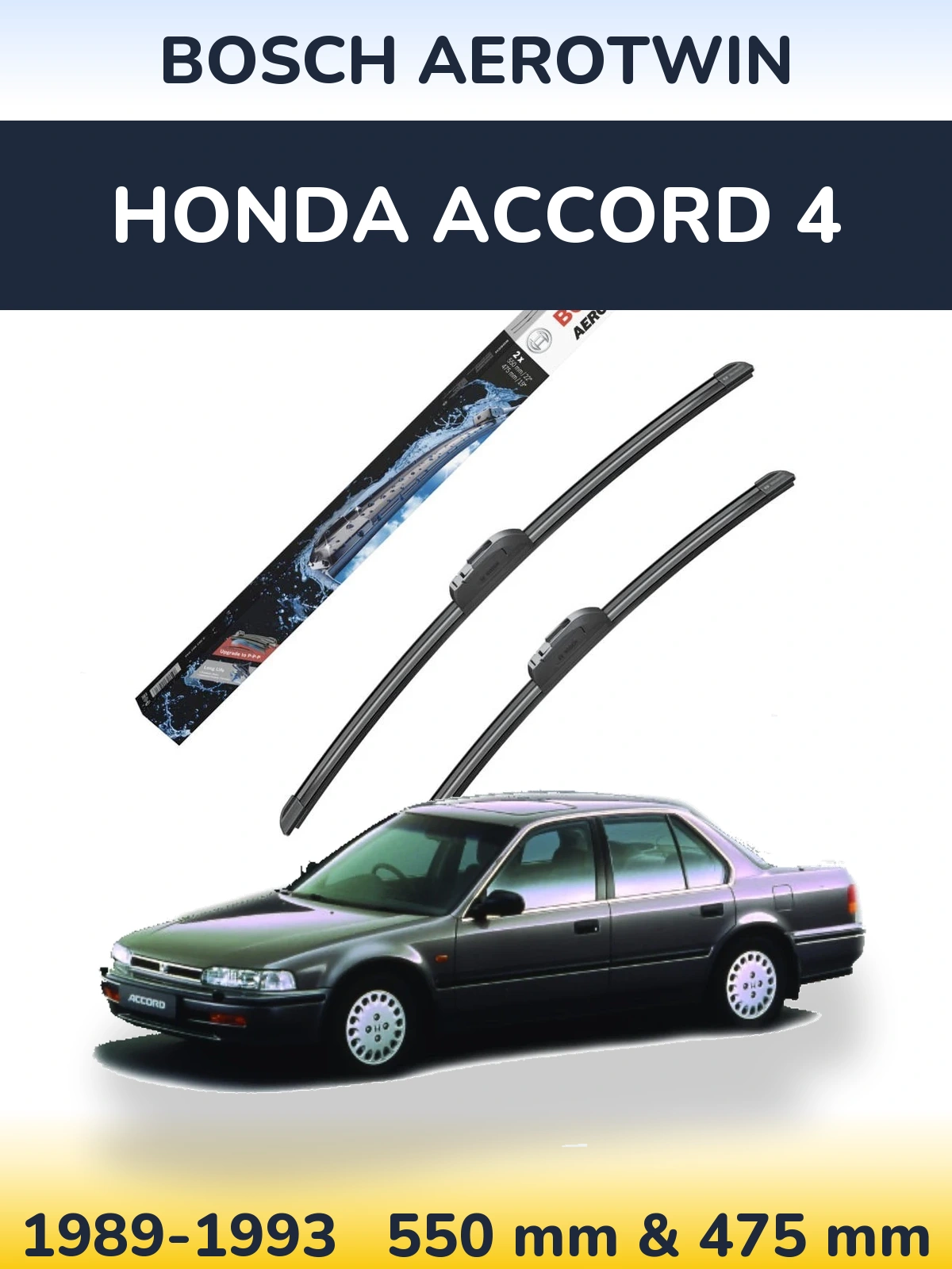 Ștergătoare BOSCH AeroTwin pentru Honda Accord 4