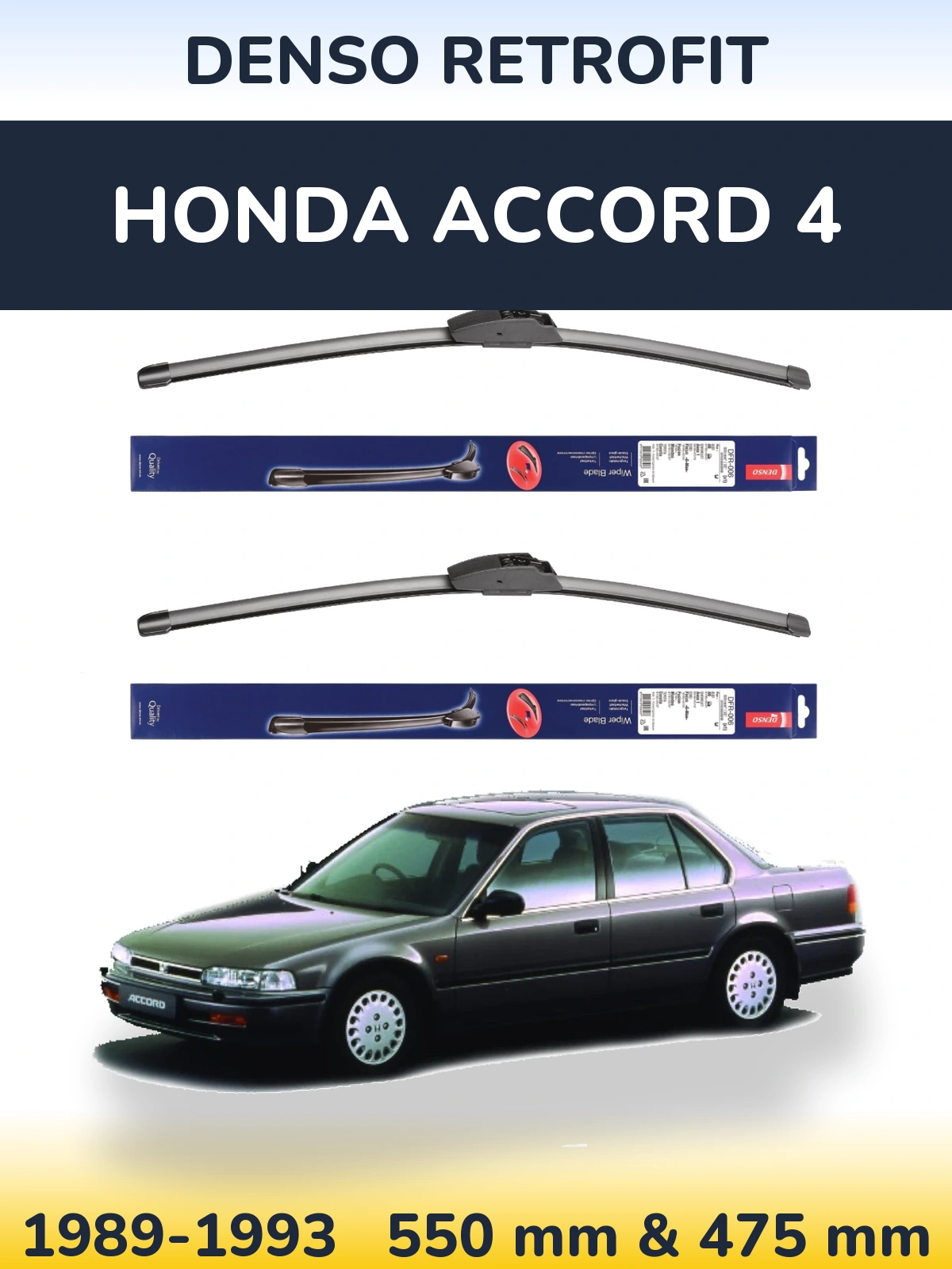 Ștergătoare Denso Retrofit pentru Honda Accord 4