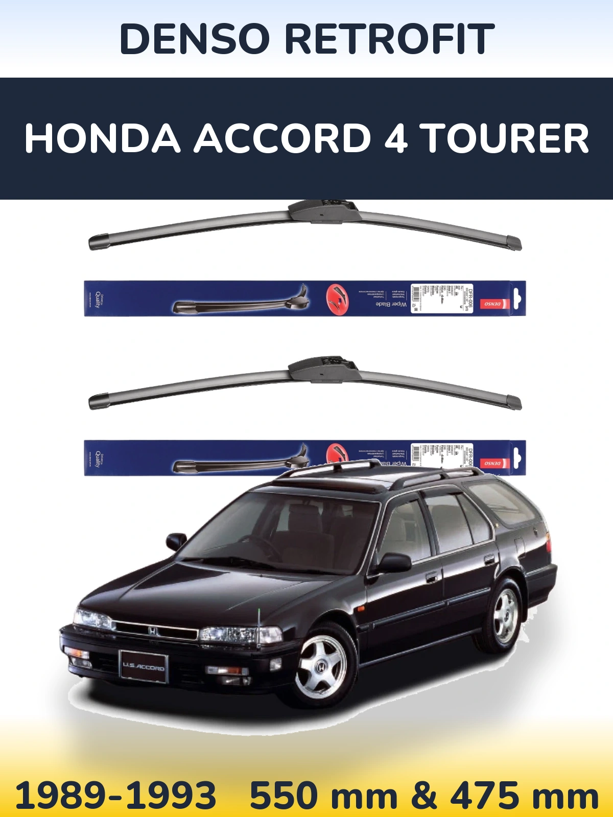 Ștergătoare Denso Retrofit pentru Honda Accord 4 Tourer