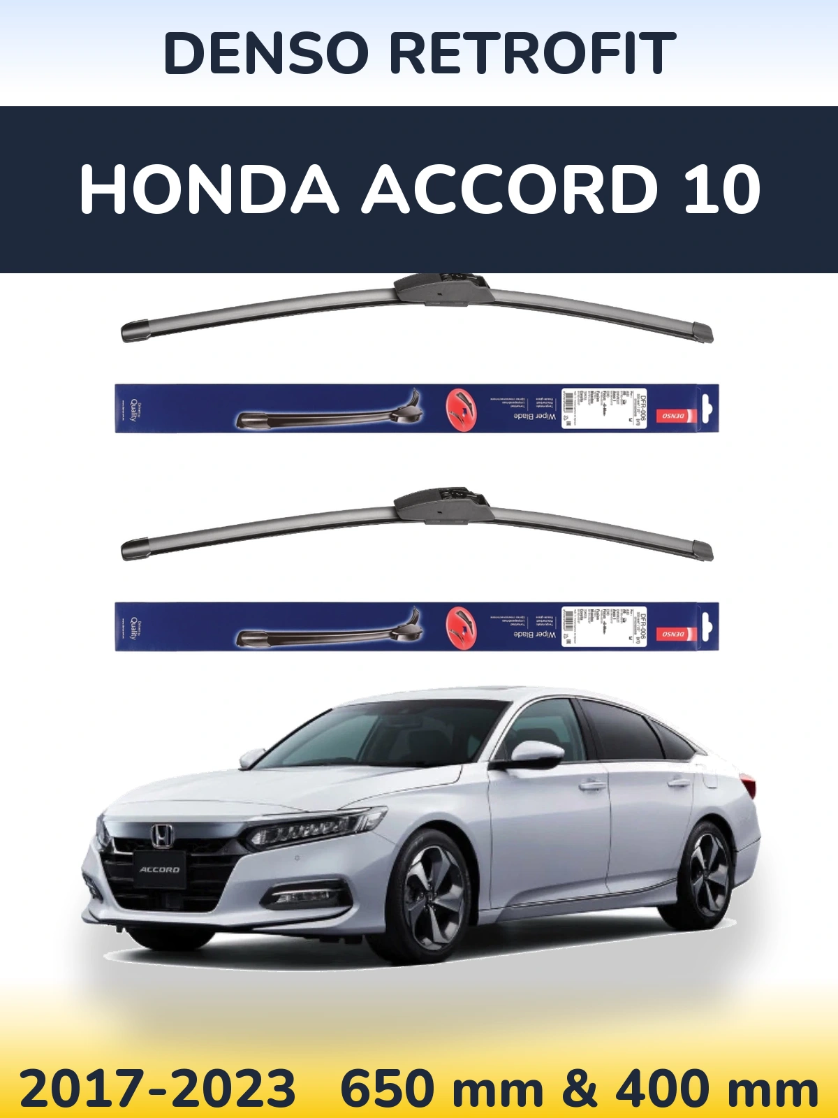 Ștergătoare Denso Retrofit pentru Honda Accord 10