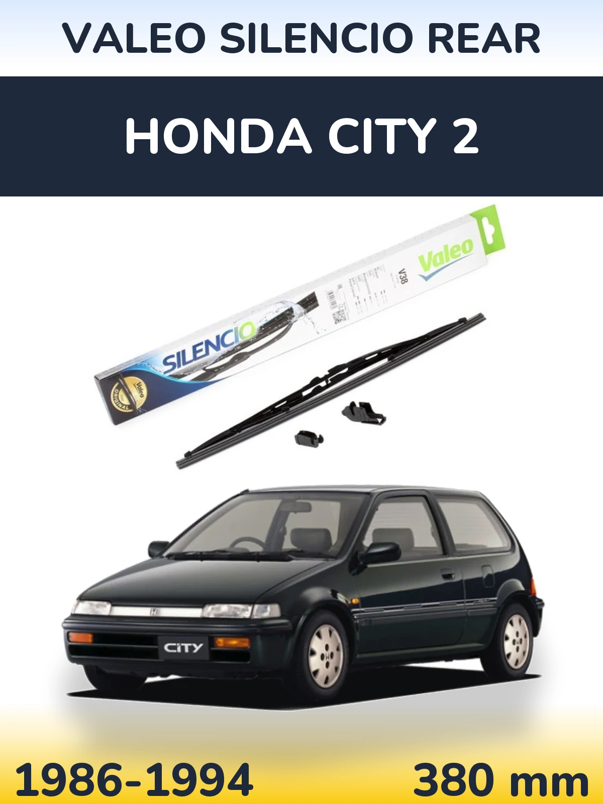 Ștergătoare Valeo Silencio Rear pentru Honda City 2