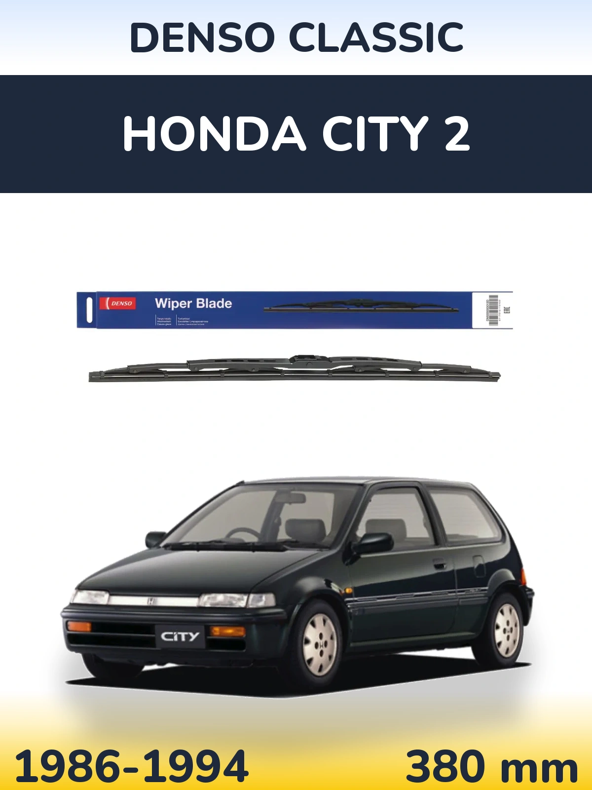Ștergătoare Denso Classic pentru Honda City 2