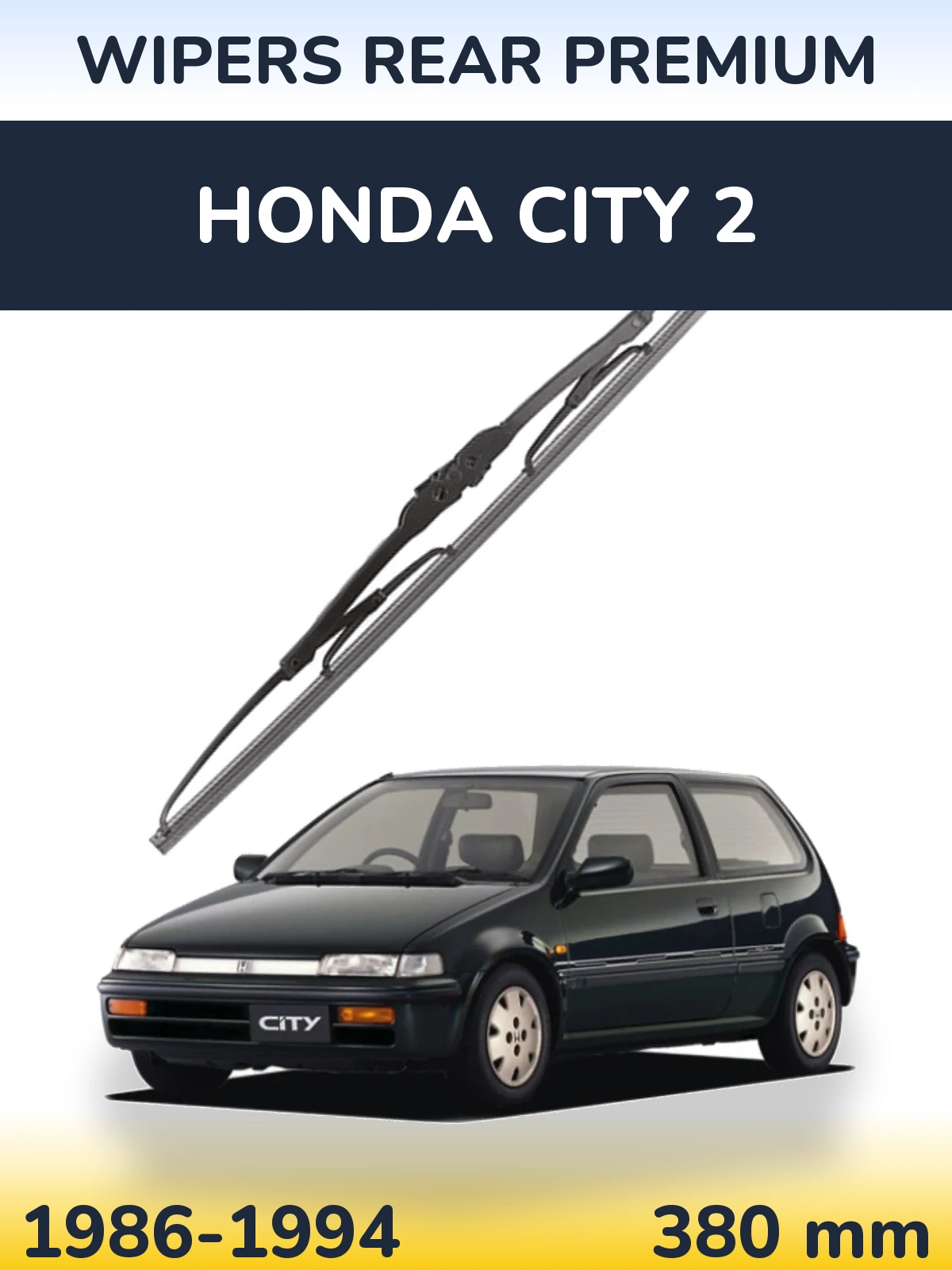 Ștergătoare WIPERS REAR PREMIUM pentru Honda City 2