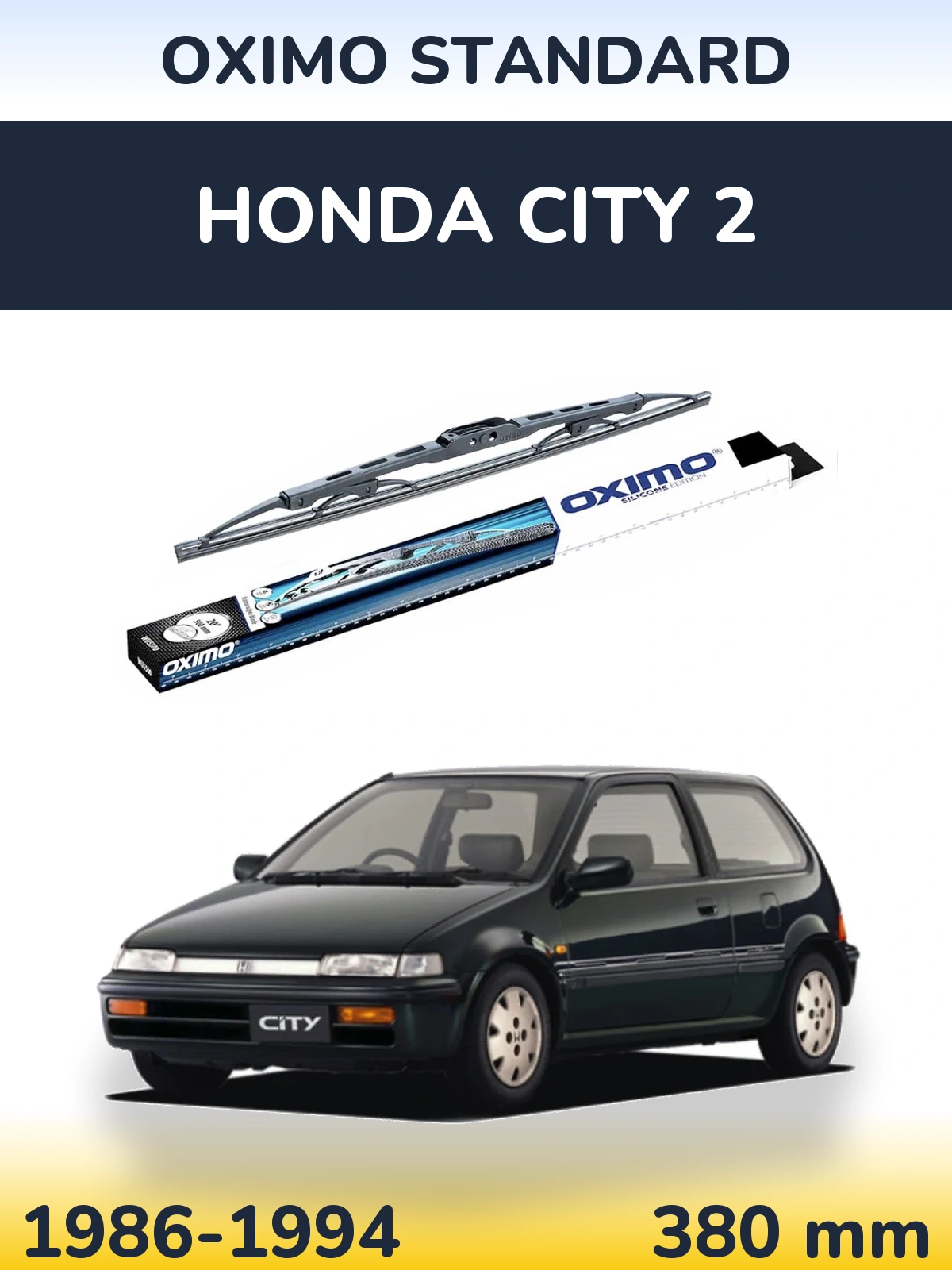 Ștergătoare Oximo Standard pentru Honda City 2