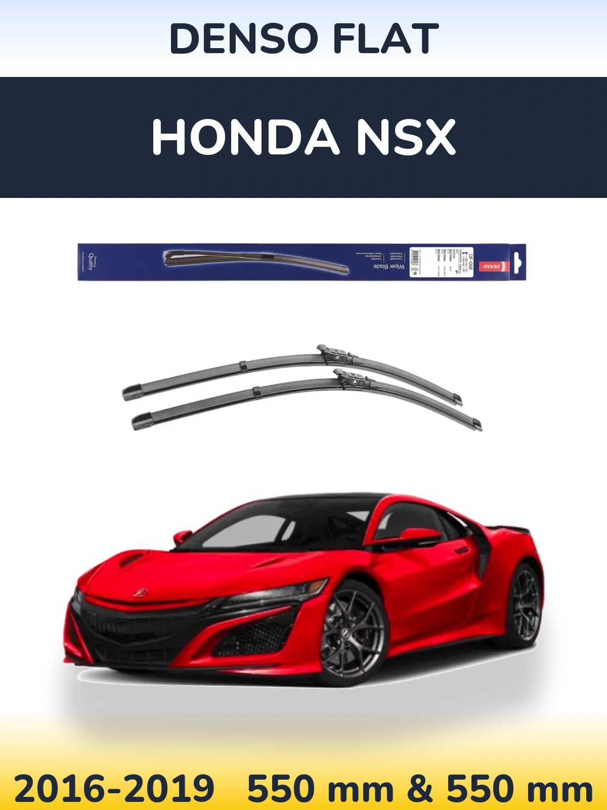 Ștergătoare Denso Flat pentru Honda NSX
