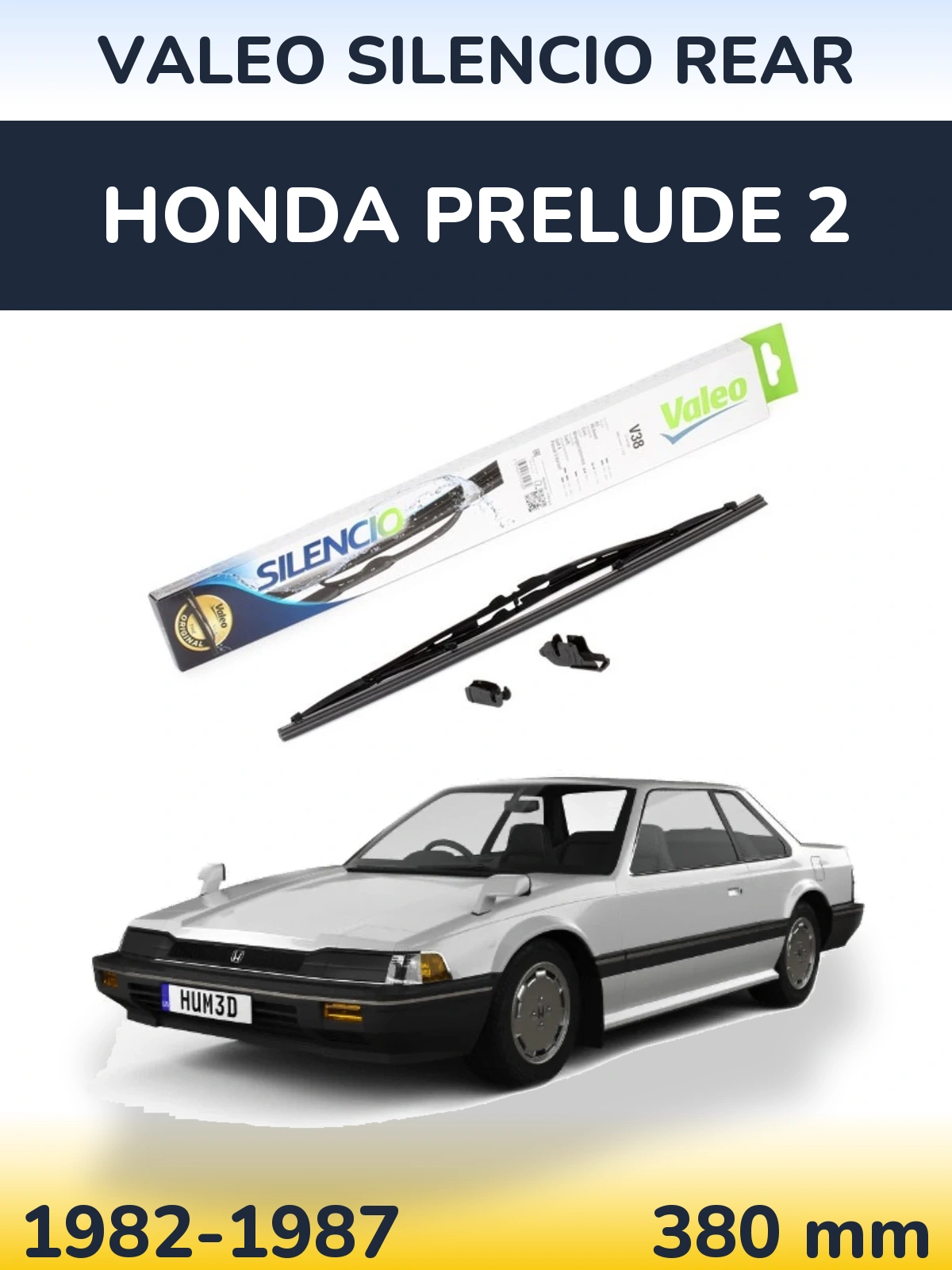 Ștergătoare Valeo Silencio Rear pentru Honda Prelude 2