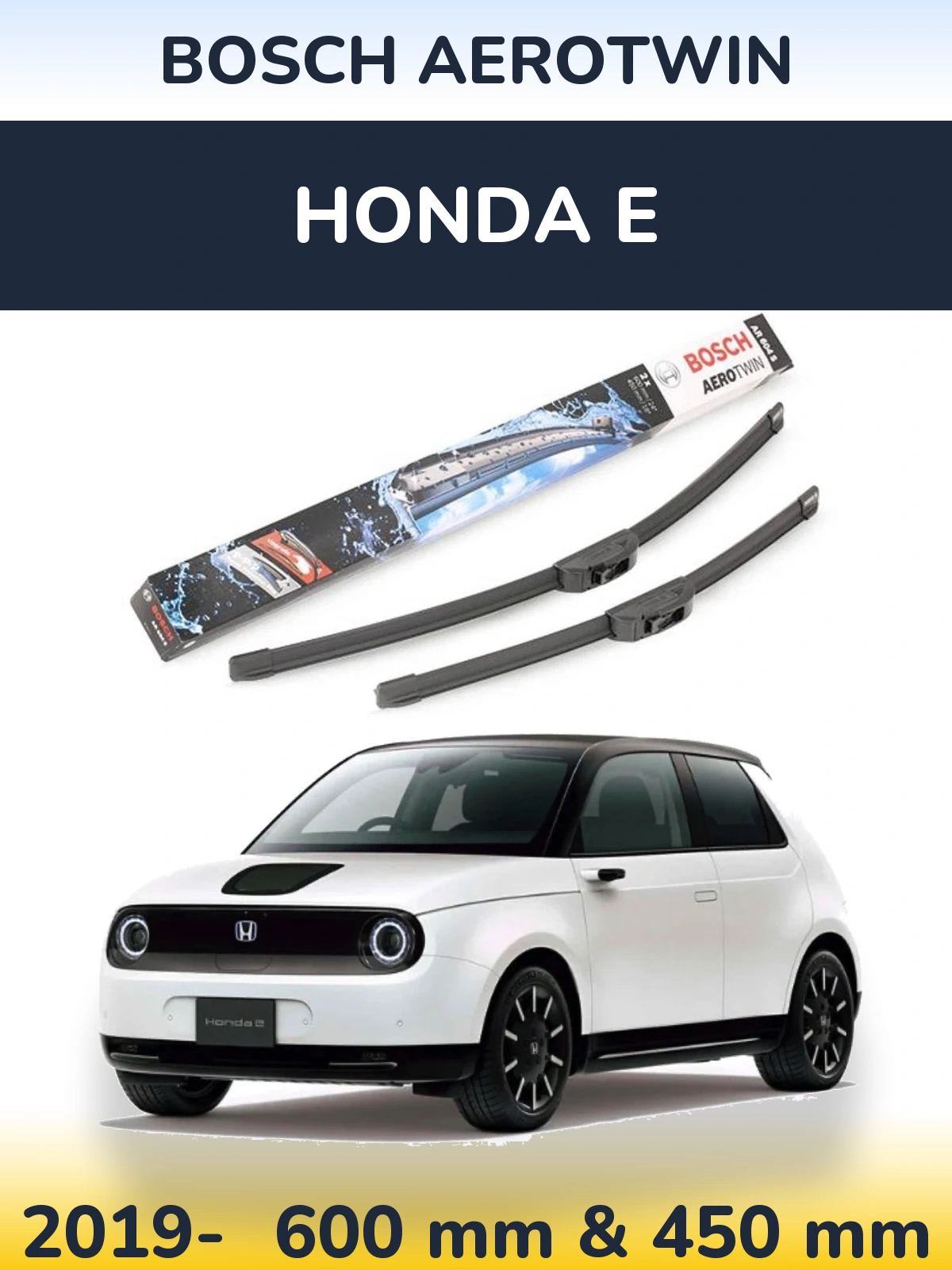 Ștergătoare BOSCH AeroTwin pentru Honda E