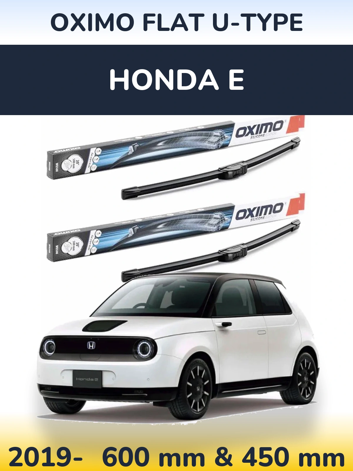 Ștergătoare Oximo Flat U-type pentru Honda E
