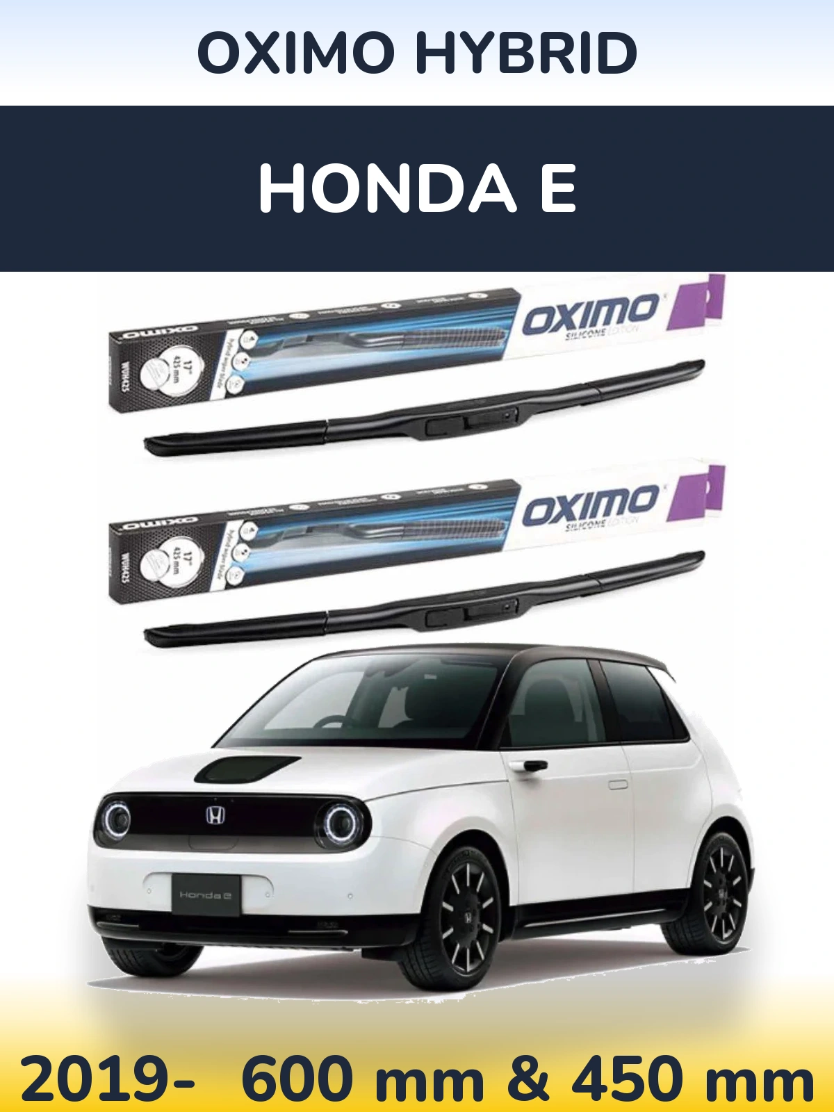 Ștergătoare Oximo Hybrid pentru Honda E