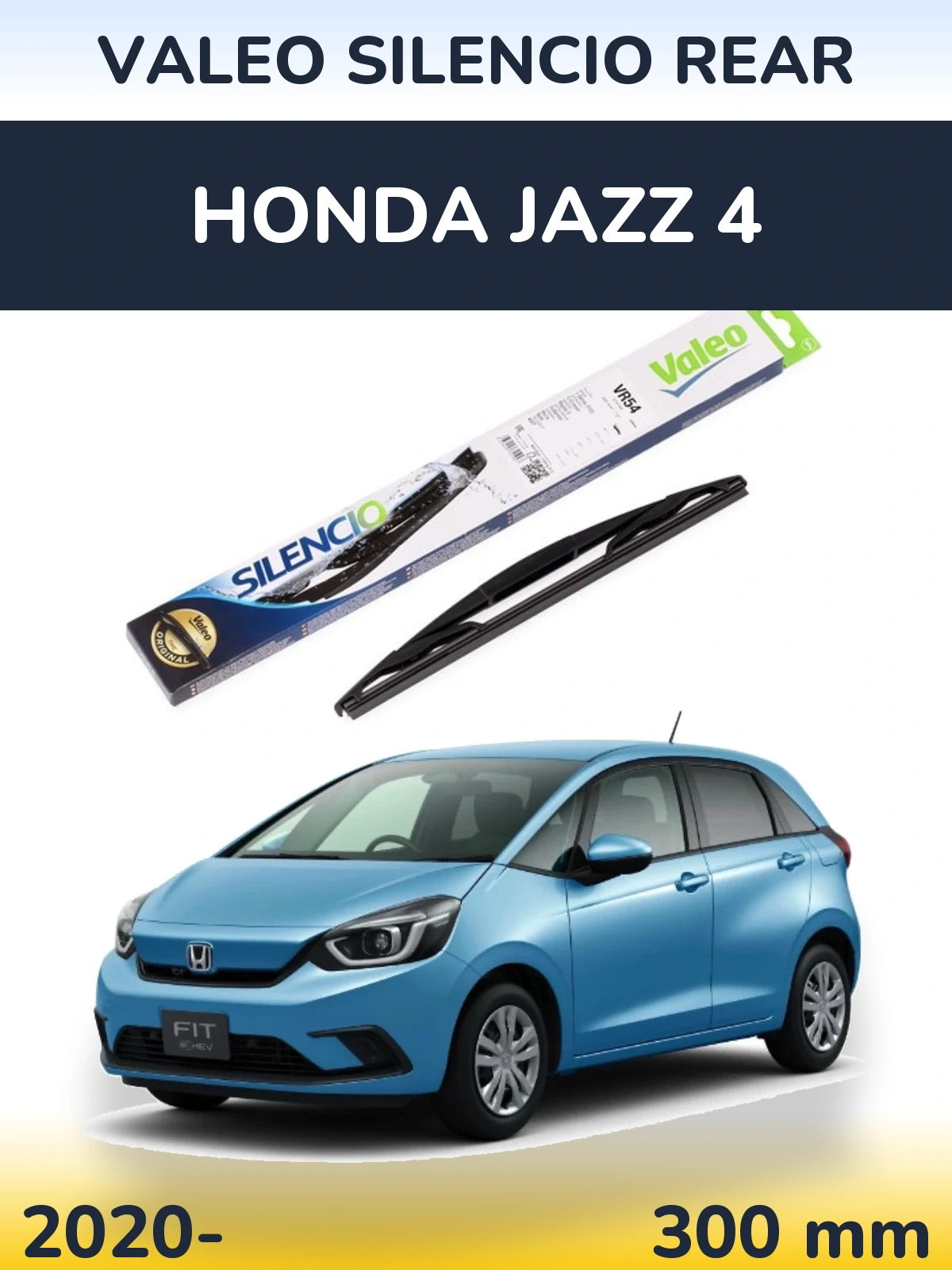 Ștergătoare Valeo Silencio Rear pentru Honda Jazz 4