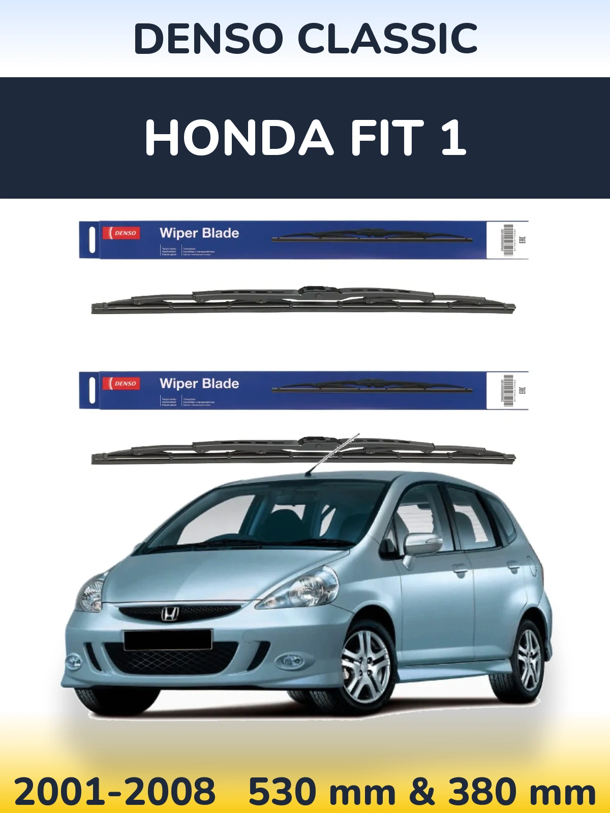 Ștergătoare Denso Classic pentru Honda Fit 1