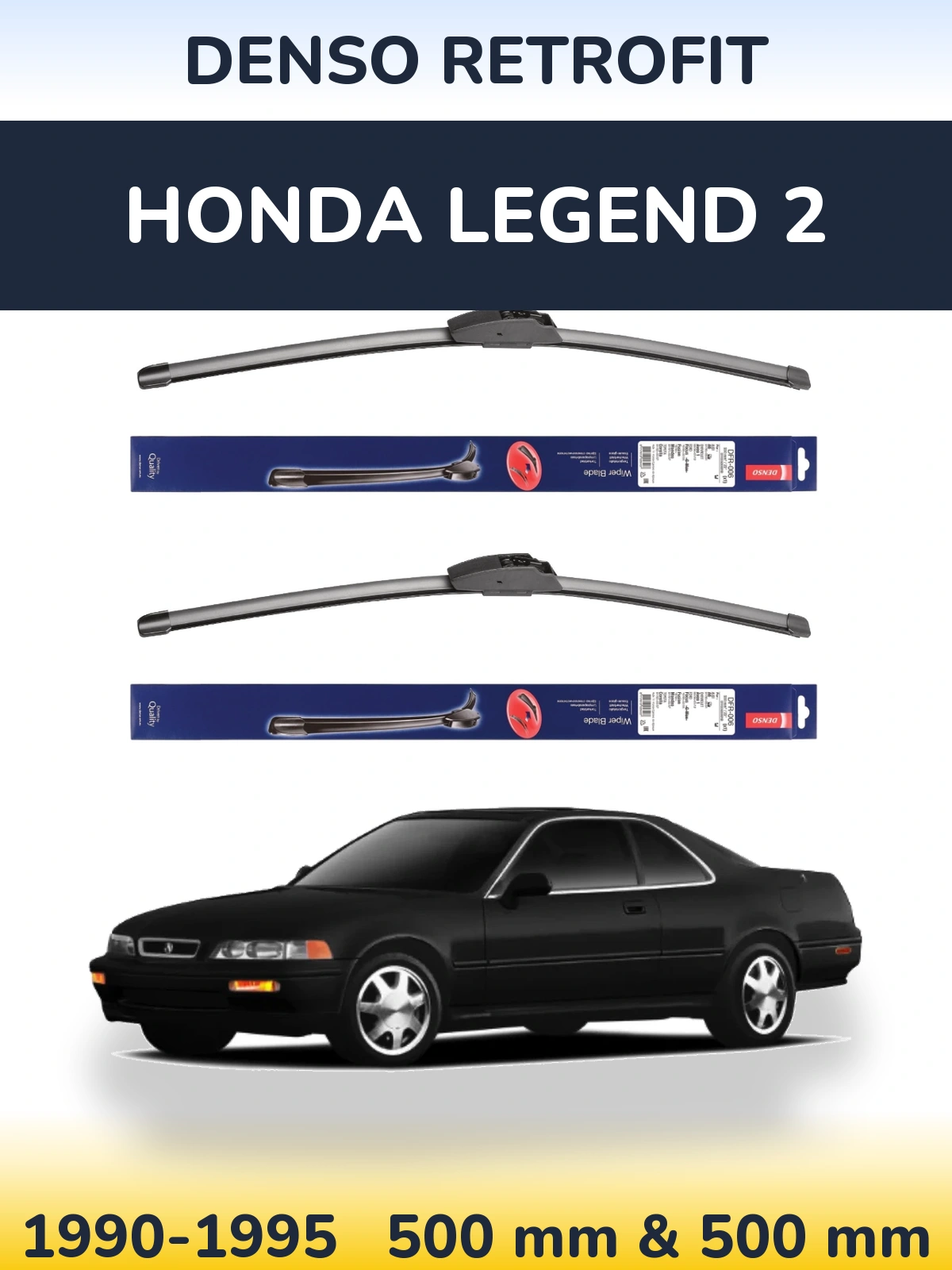 Ștergătoare Denso Retrofit pentru Honda Legend 2