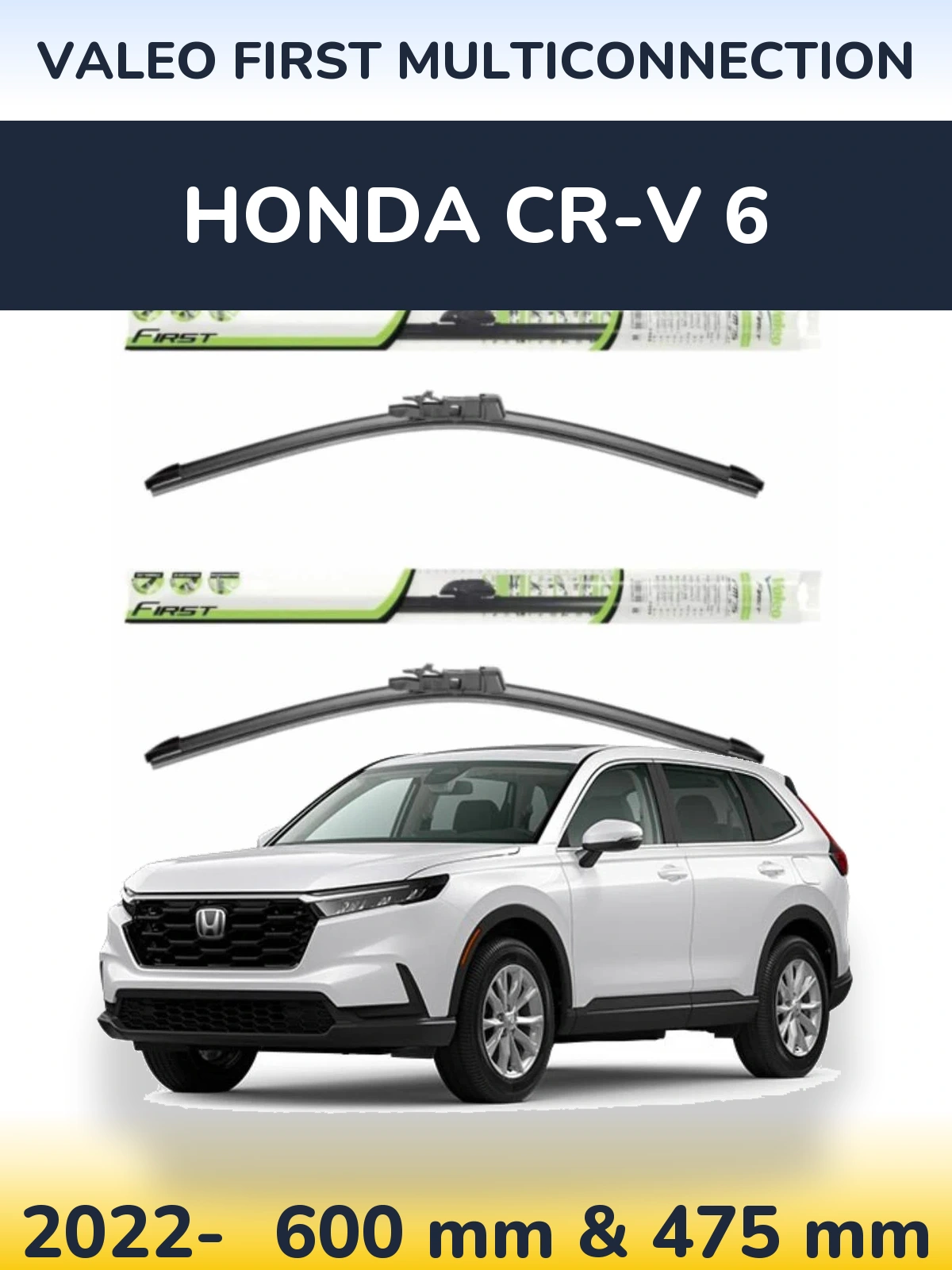 Ștergătoare Valeo First MultiConnection pentru Honda CR-V 6