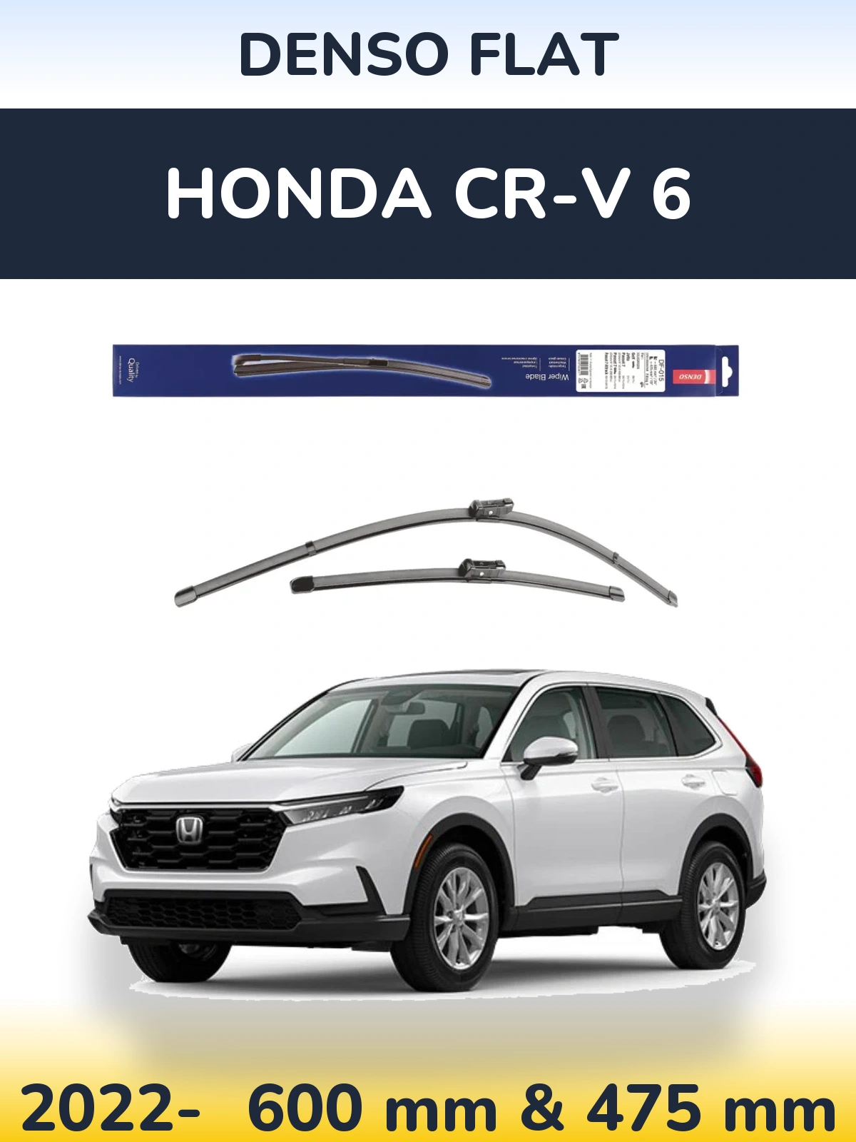 Ștergătoare Denso Flat pentru Honda CR-V 6