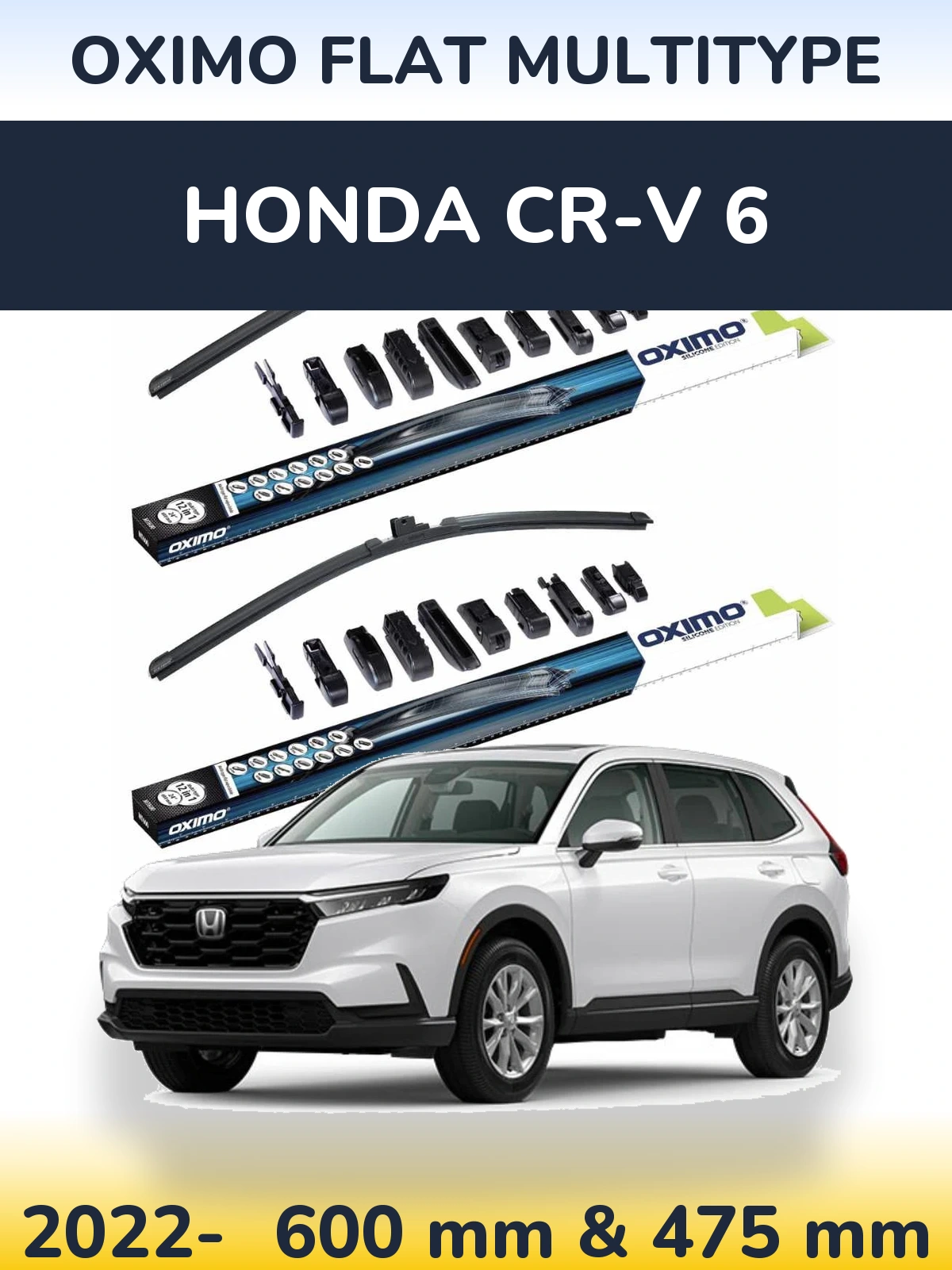 Ștergătoare Oximo Flat MultiTipe pentru Honda CR-V 6