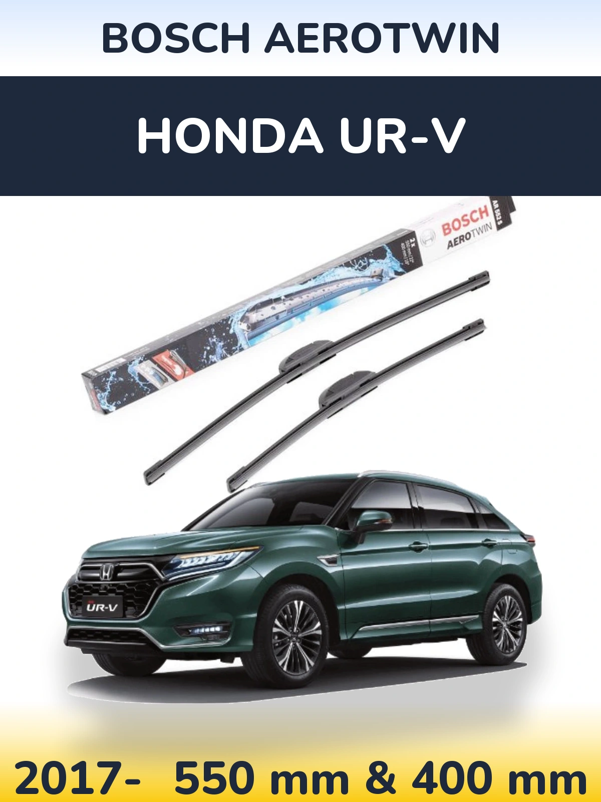 Ștergătoare BOSCH AeroTwin pentru Honda UR-V