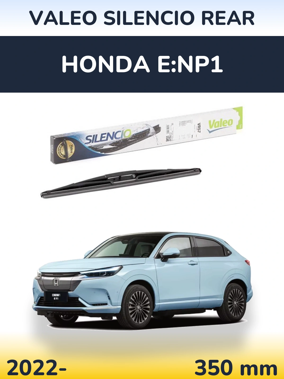 Ștergătoare Valeo Silencio Rear pentru Honda e:NP1