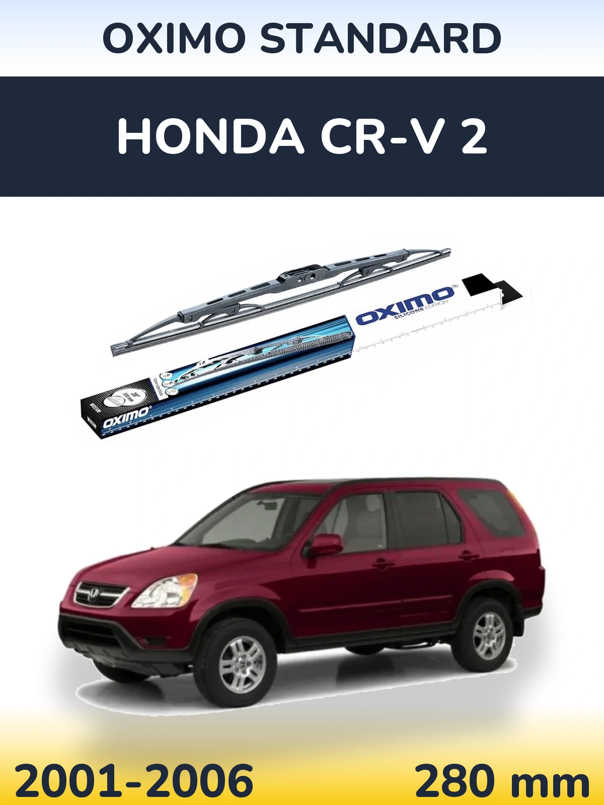 Ștergătoare Oximo Standard pentru Honda CR-V 2