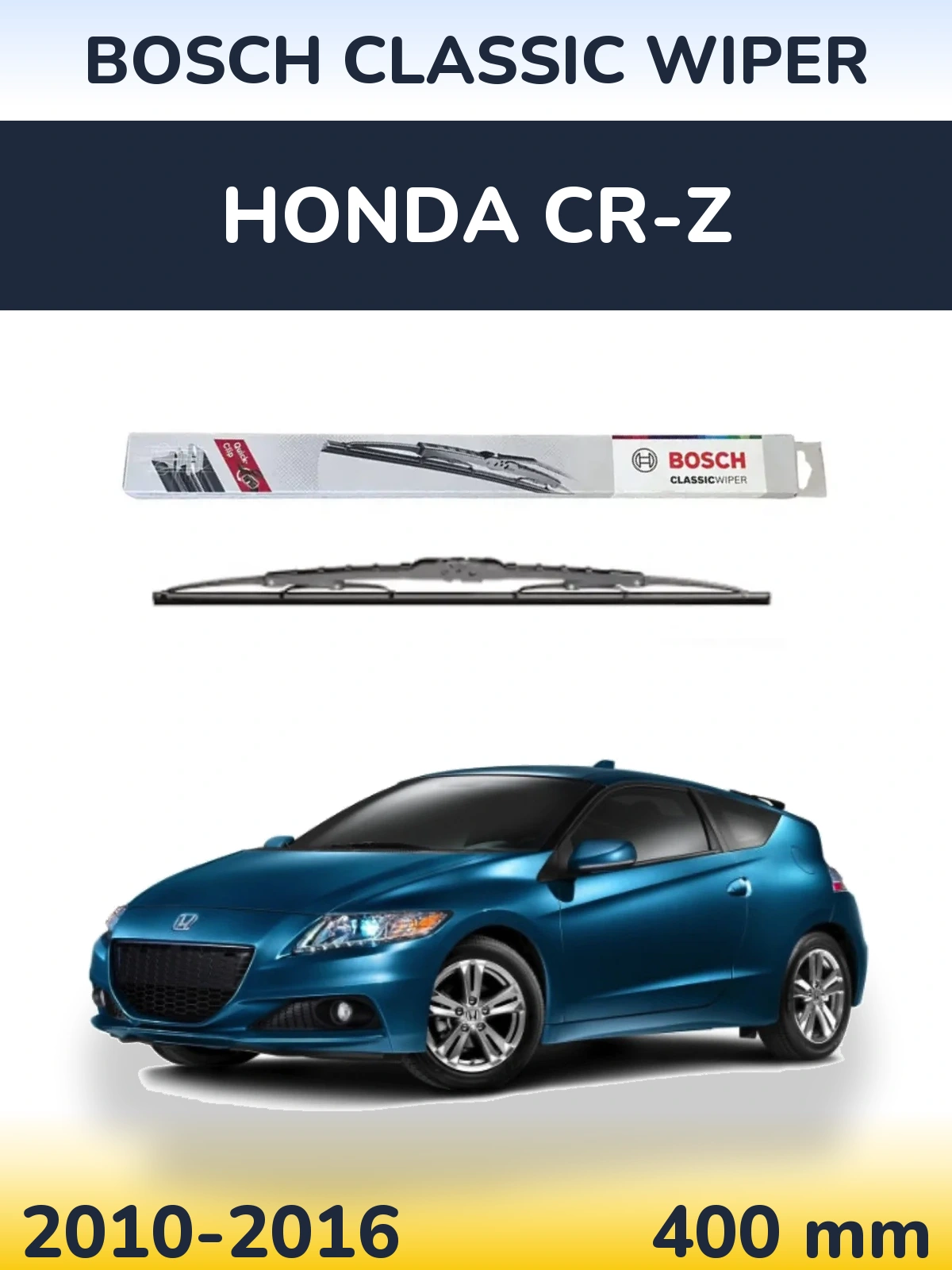 Ștergătoare BOSCH Classic Wiper pentru Honda CR-Z