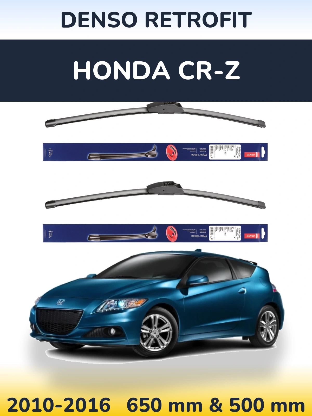 Ștergătoare Denso Retrofit pentru Honda CR-Z