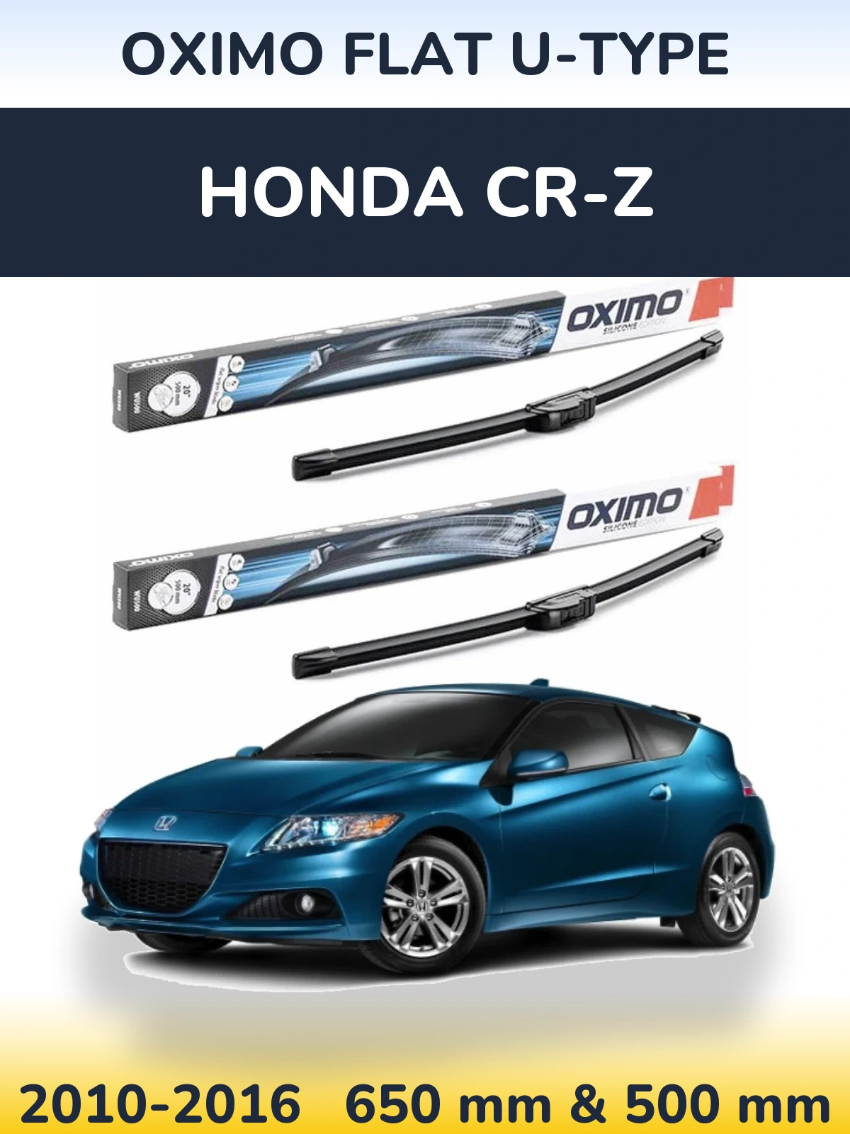 Ștergătoare Oximo Flat U-type pentru Honda CR-Z