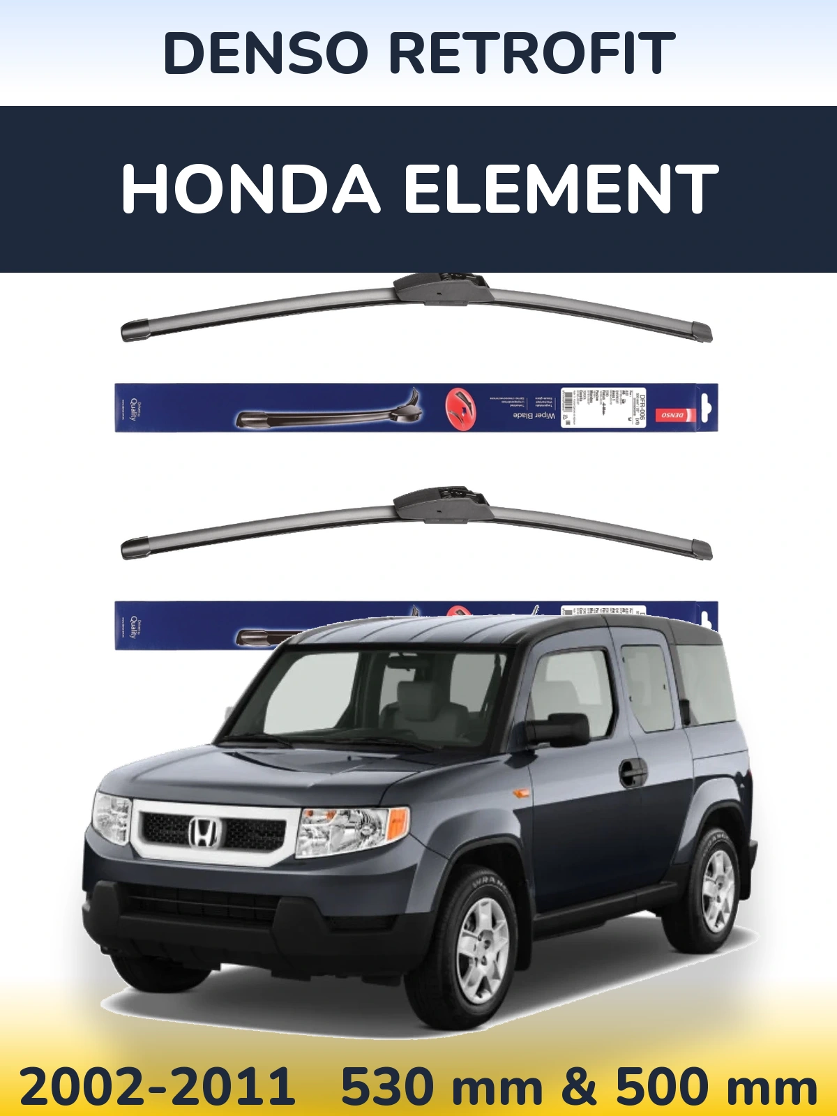 Ștergătoare Denso Retrofit pentru Honda Element