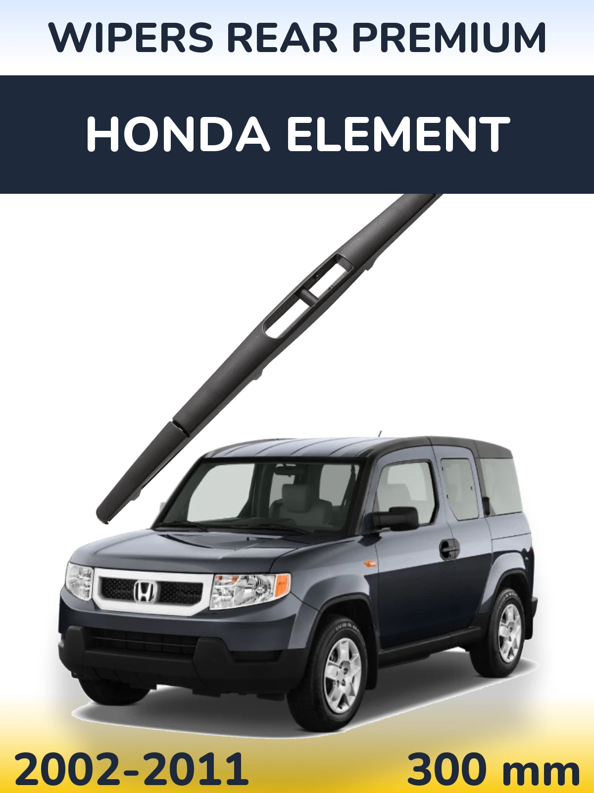 Ștergătoare WIPERS REAR PREMIUM pentru Honda Element