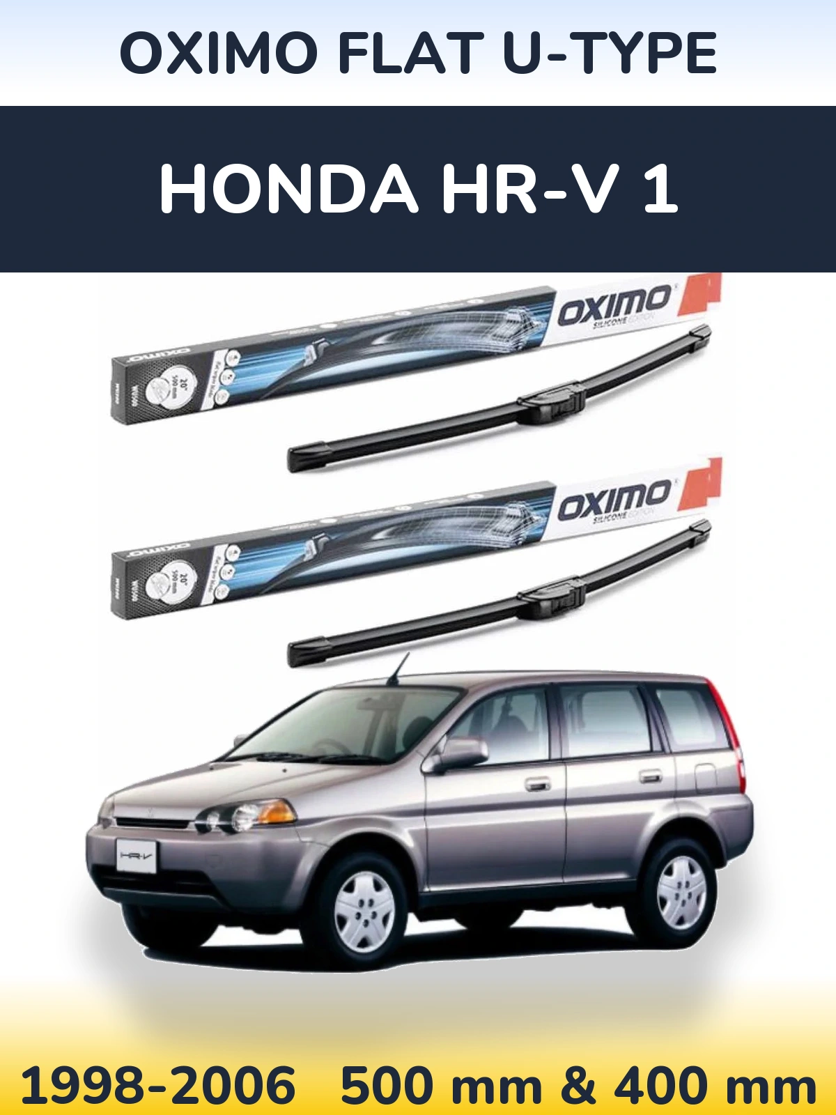 Ștergătoare Oximo Flat U-type pentru Honda HR-V 1