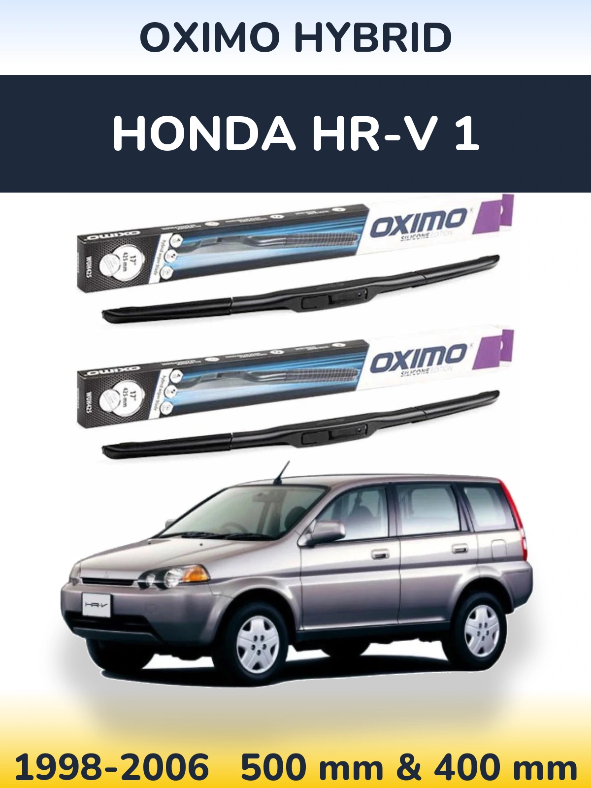Ștergătoare Oximo Hybrid pentru Honda HR-V 1