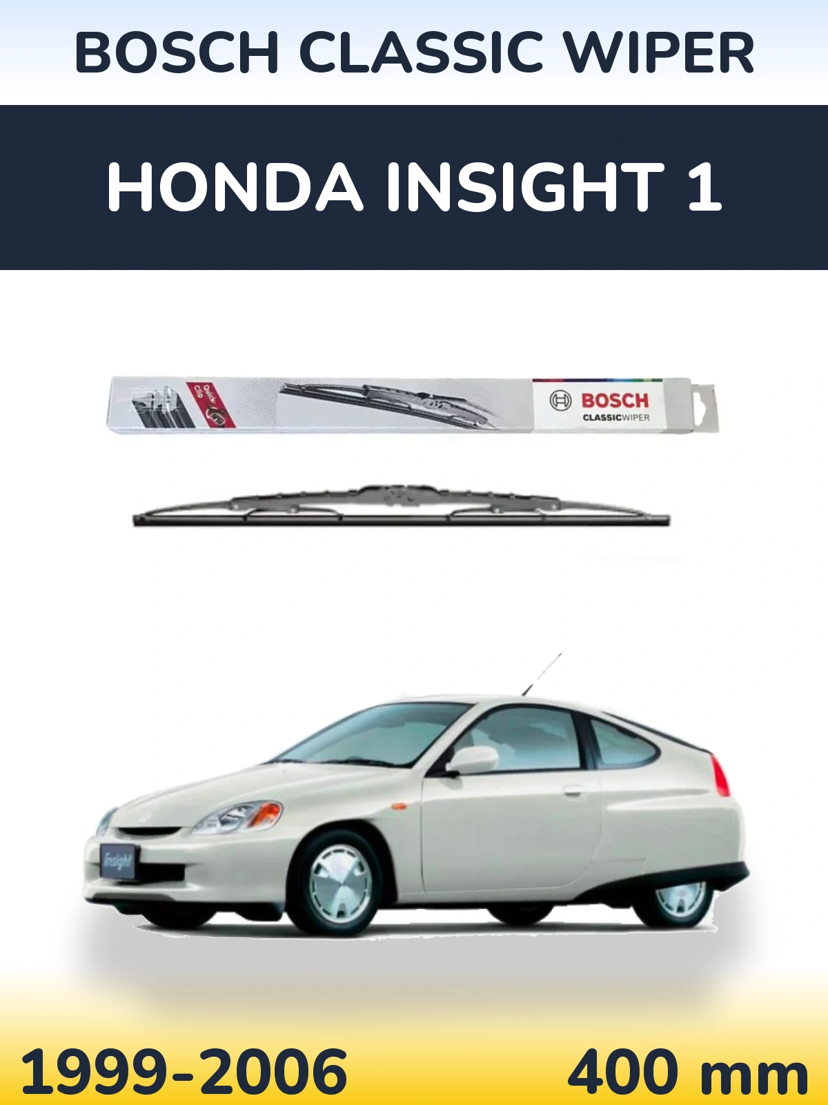 Ștergătoare BOSCH Classic Wiper pentru Honda Insight 1