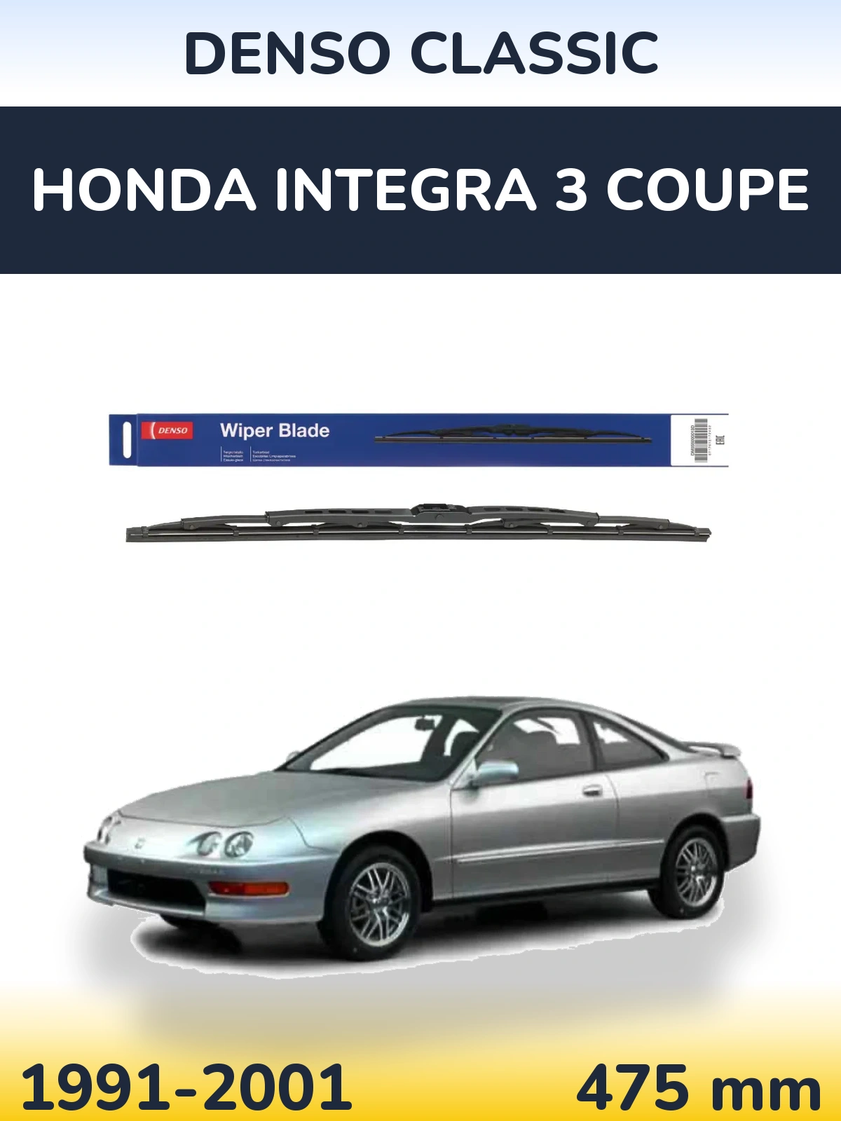 Ștergătoare Denso Classic pentru Honda Integra 3 coupe