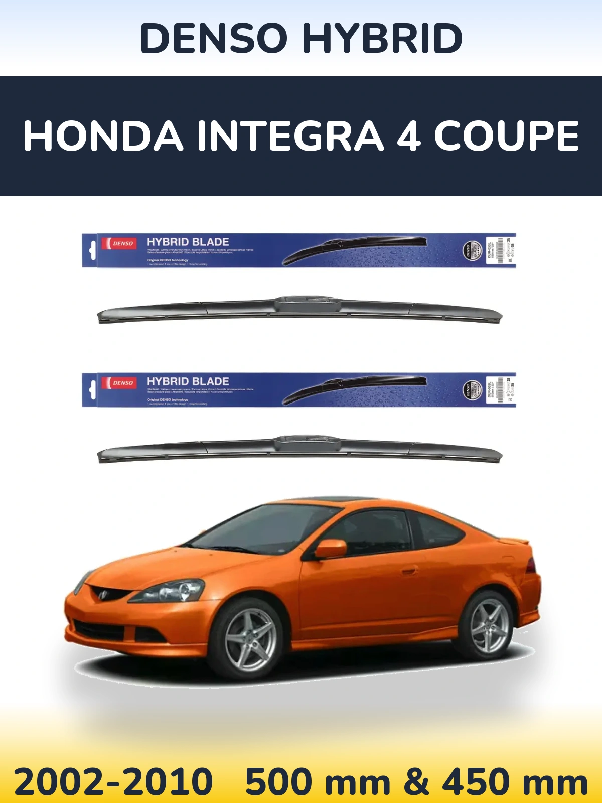 Ștergătoare Denso Hybrid pentru Honda Integra 4 coupe