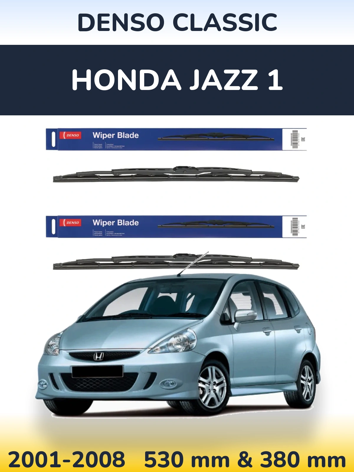 Ștergătoare Denso Classic pentru Honda Jazz 1