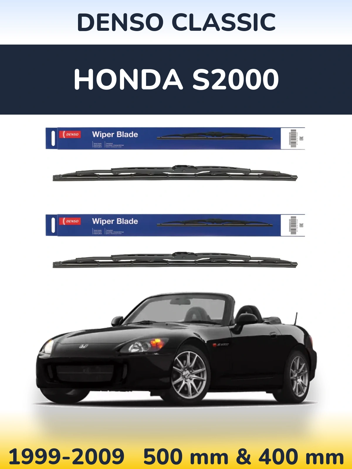 Ștergătoare Denso Classic pentru Honda S2000