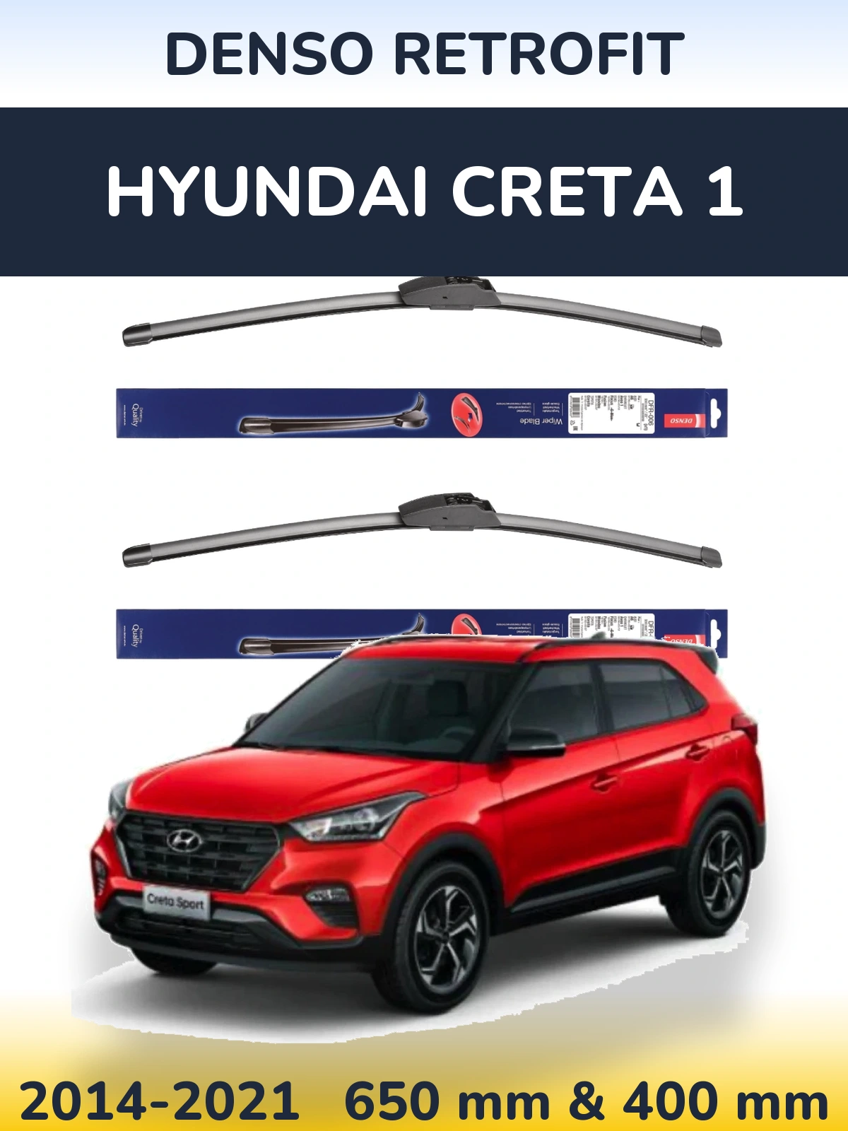 Ștergătoare Denso Retrofit pentru Hyundai Creta 1