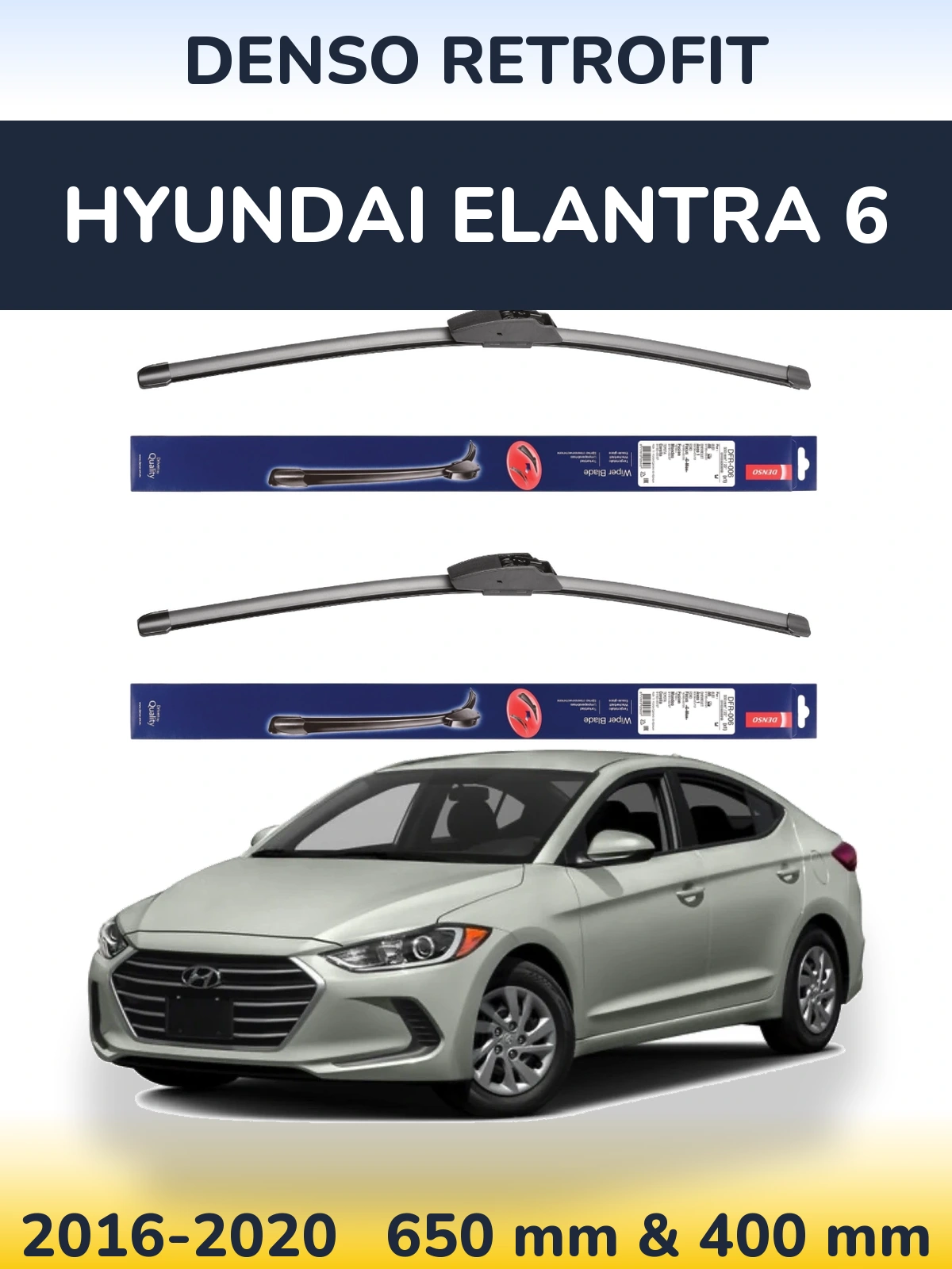Ștergătoare Denso Retrofit pentru Hyundai Elantra 6