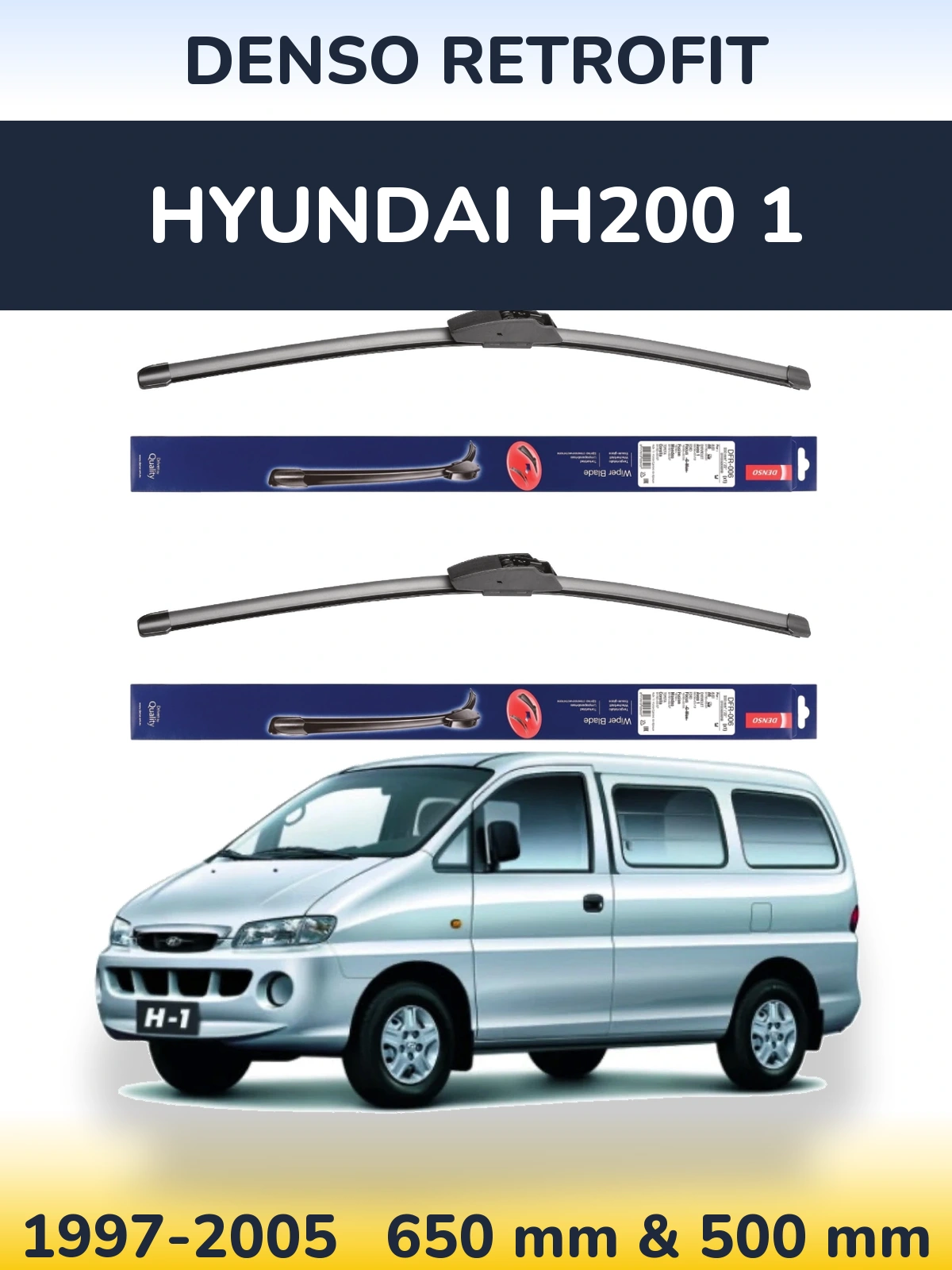 Ștergătoare Denso Retrofit pentru Hyundai H200 1