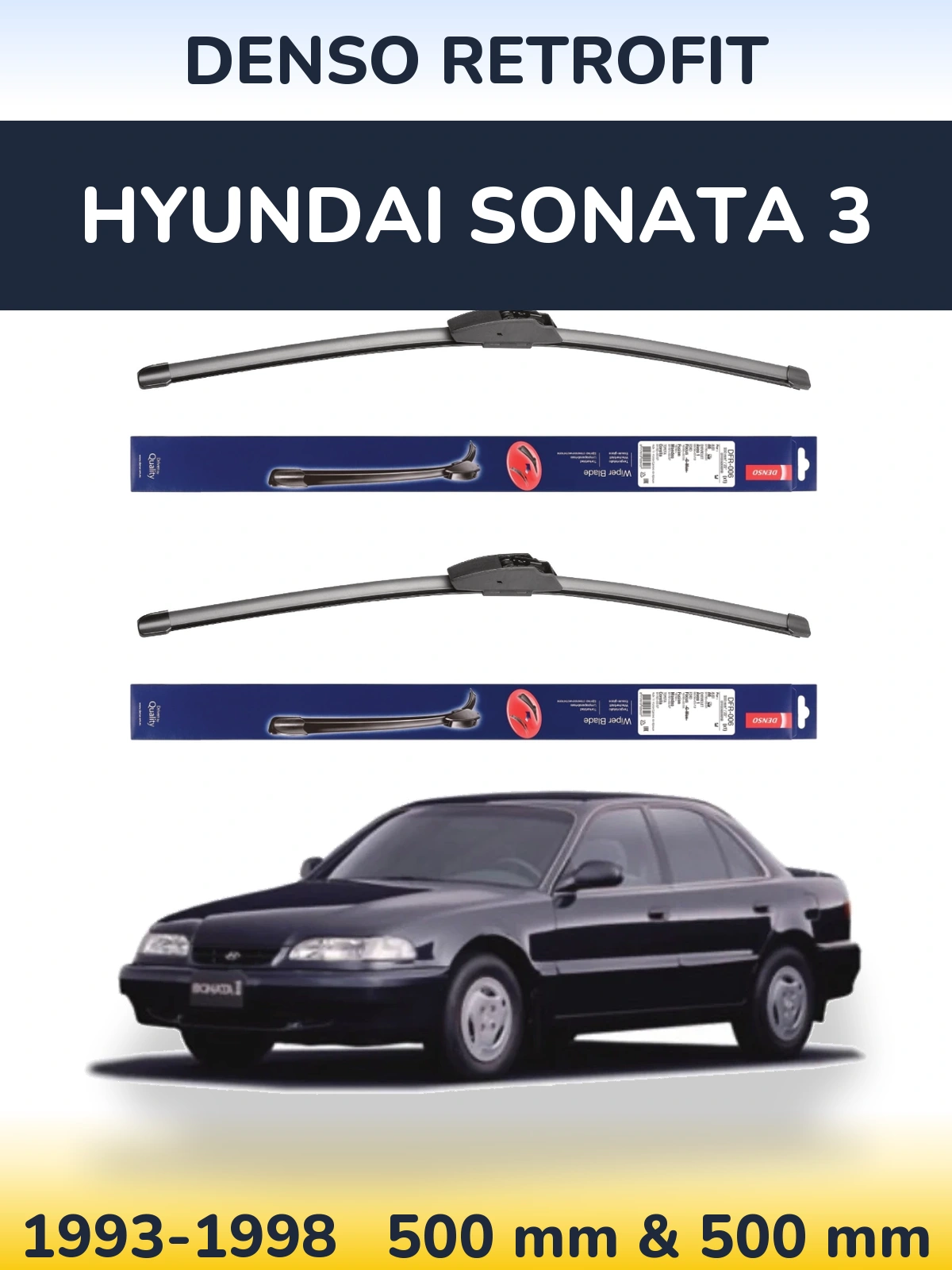 Ștergătoare Denso Retrofit pentru Hyundai Sonata 3